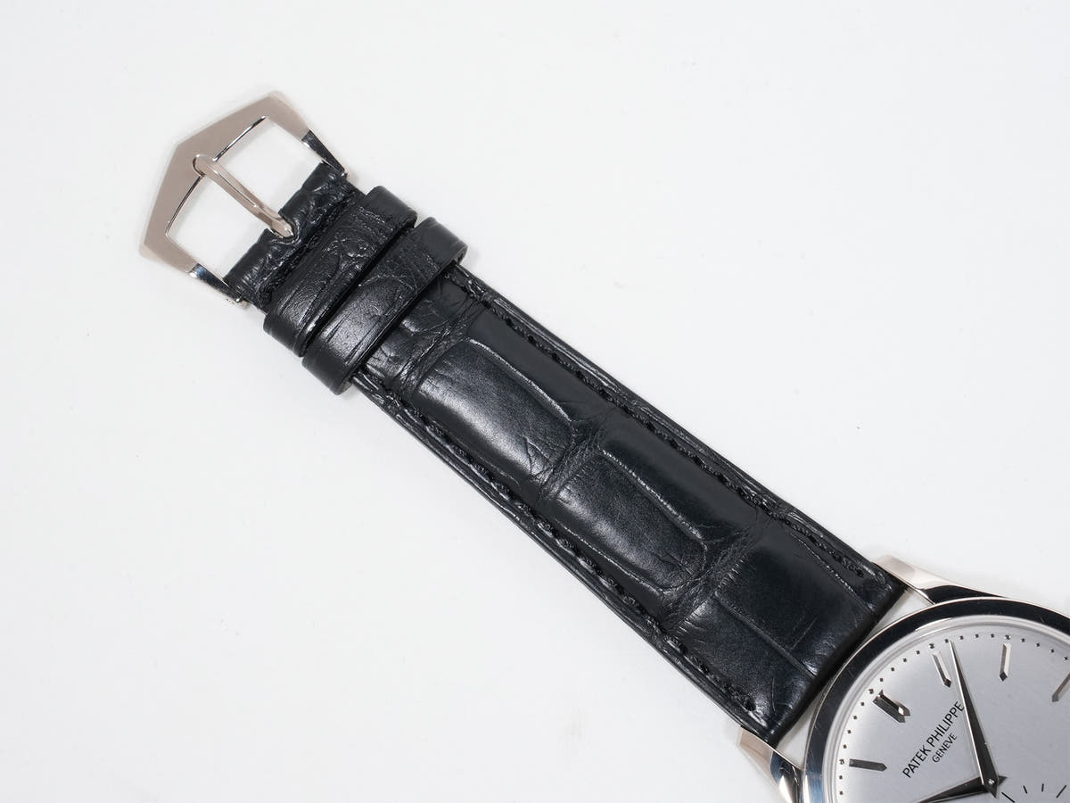Patek Philippe Calatrava Ref.5196G-001 18KWG Silver Dial Good Condition artmsehg