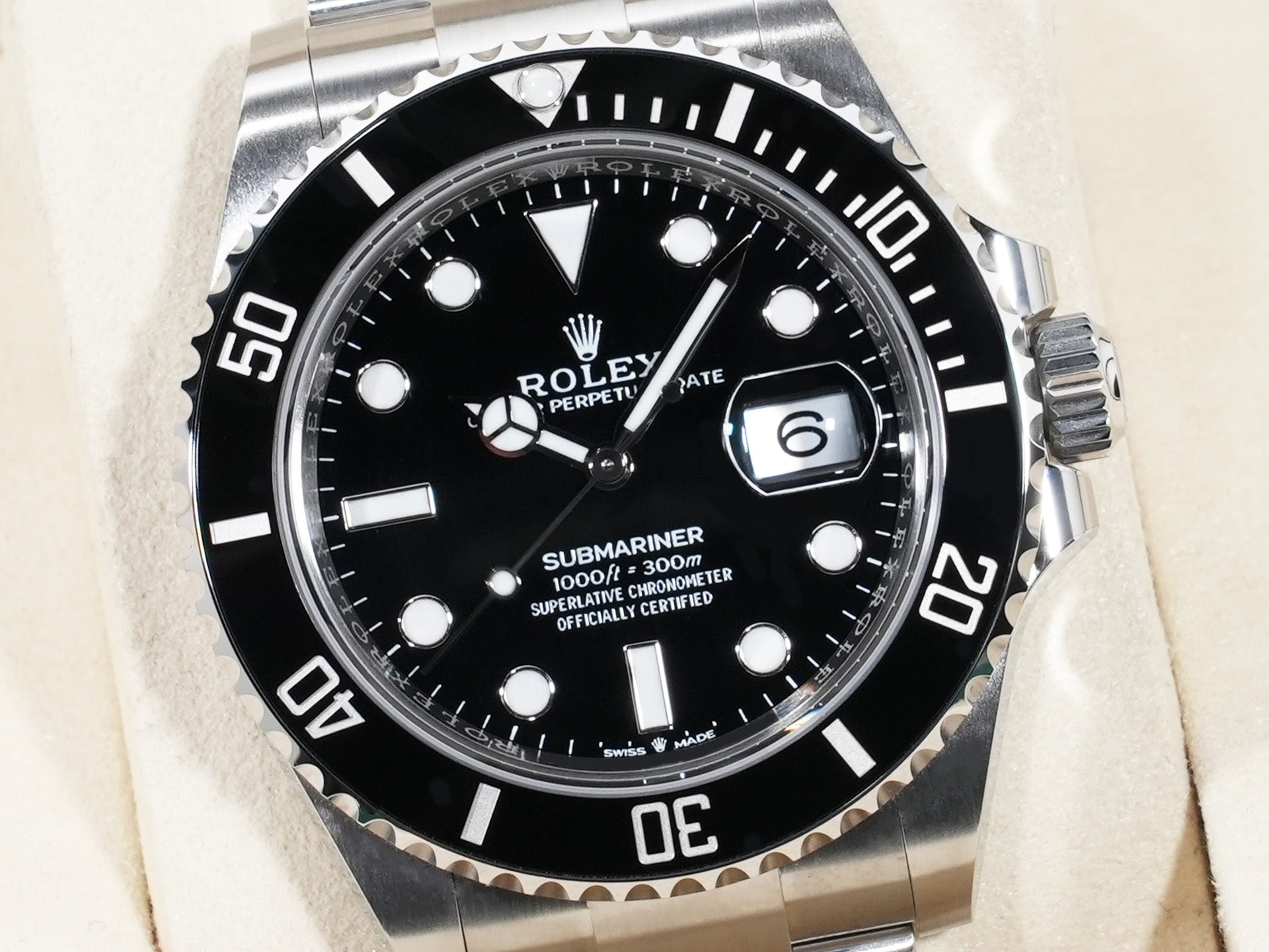 ロレックス サブマリーナー デイト Ref.126610LN ステンレススチール ブラック文字盤