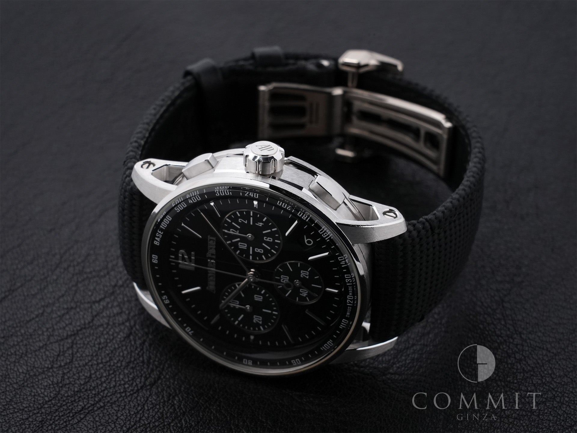 Audemars Piguet CODE 11.59 by Audemars Piguet Chronograph Ref.26393BC.OO.A002CR.01 18KWG Black lacquer dial Used egx9rybw