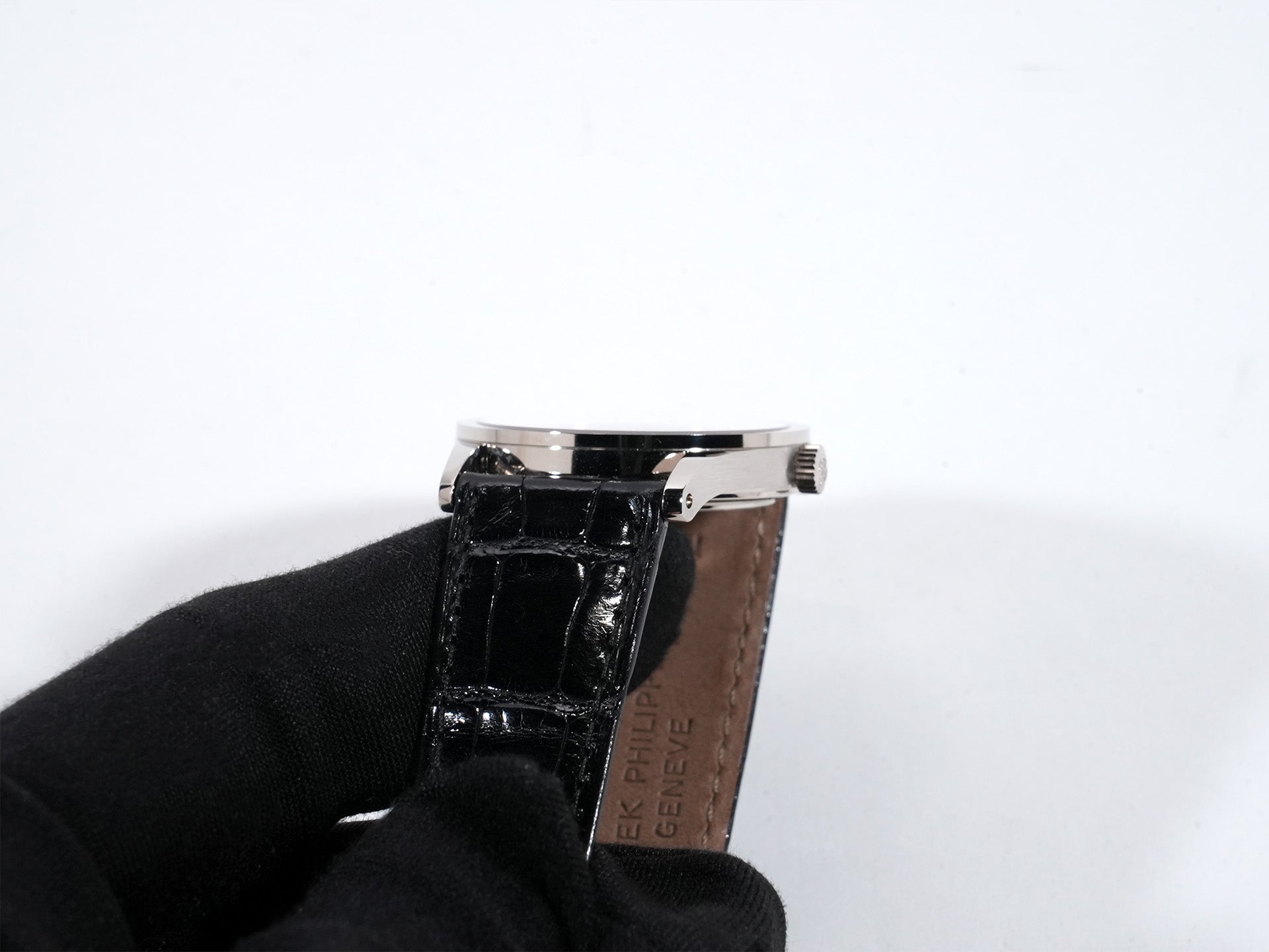 パテックフィリップ カラトラバ Ref.3796SG 18KWG ローズ文字盤 美中古 drzwww24