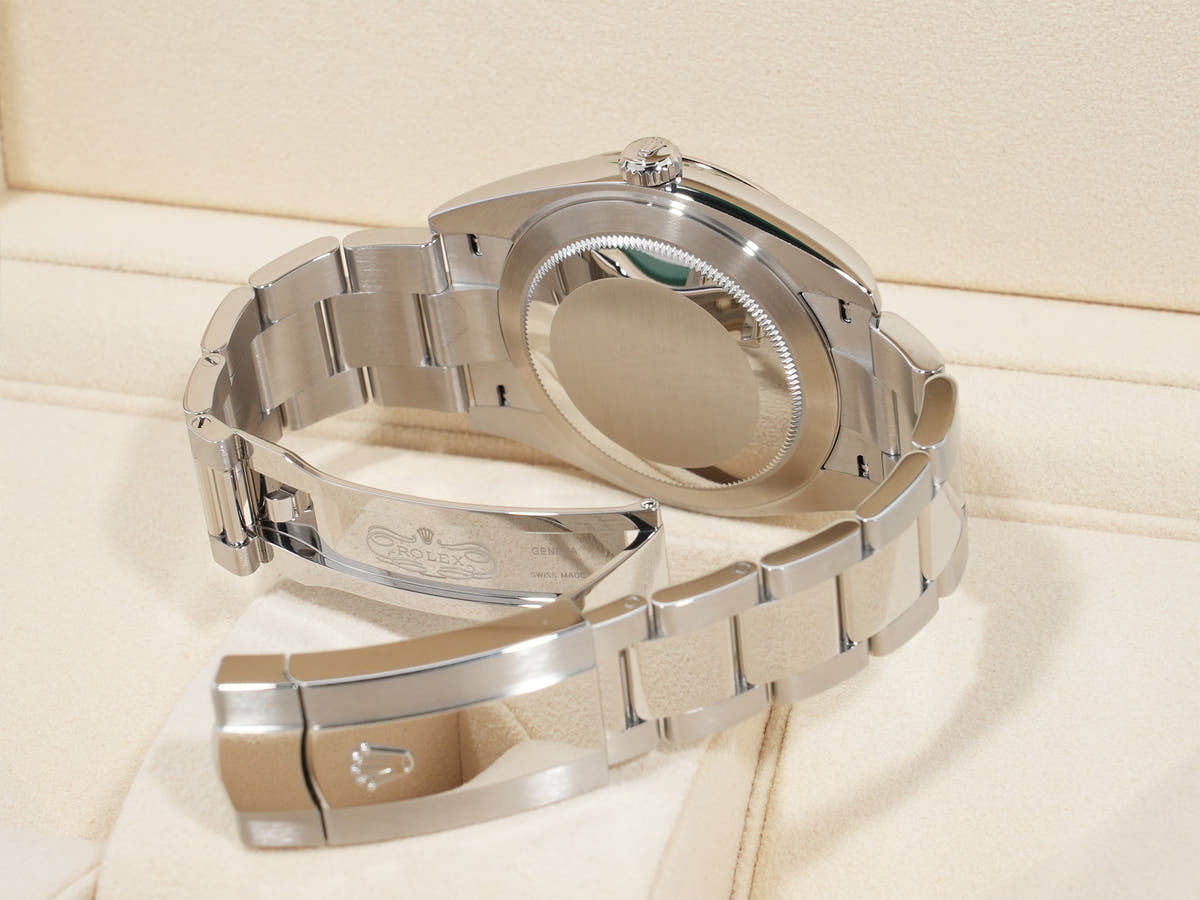 Rolex Datejust 41 Ref.126334 SS/WG White Dial Oyster Bracelet Unused km83cx9z