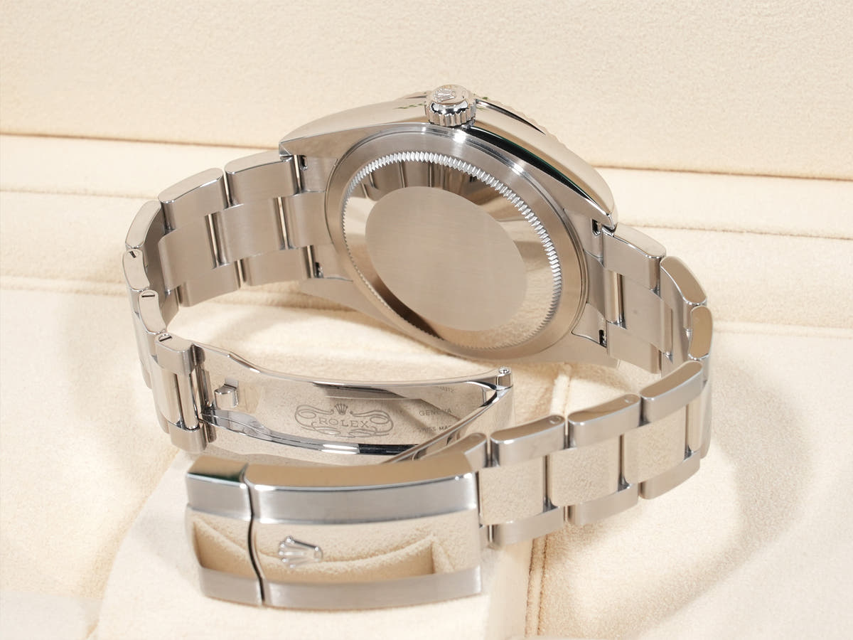 ロレックス スカイドゥエラー Ref.336934 SS/WG ミントグリーン文字盤 オイスターブレスレット 中古 253dbocv