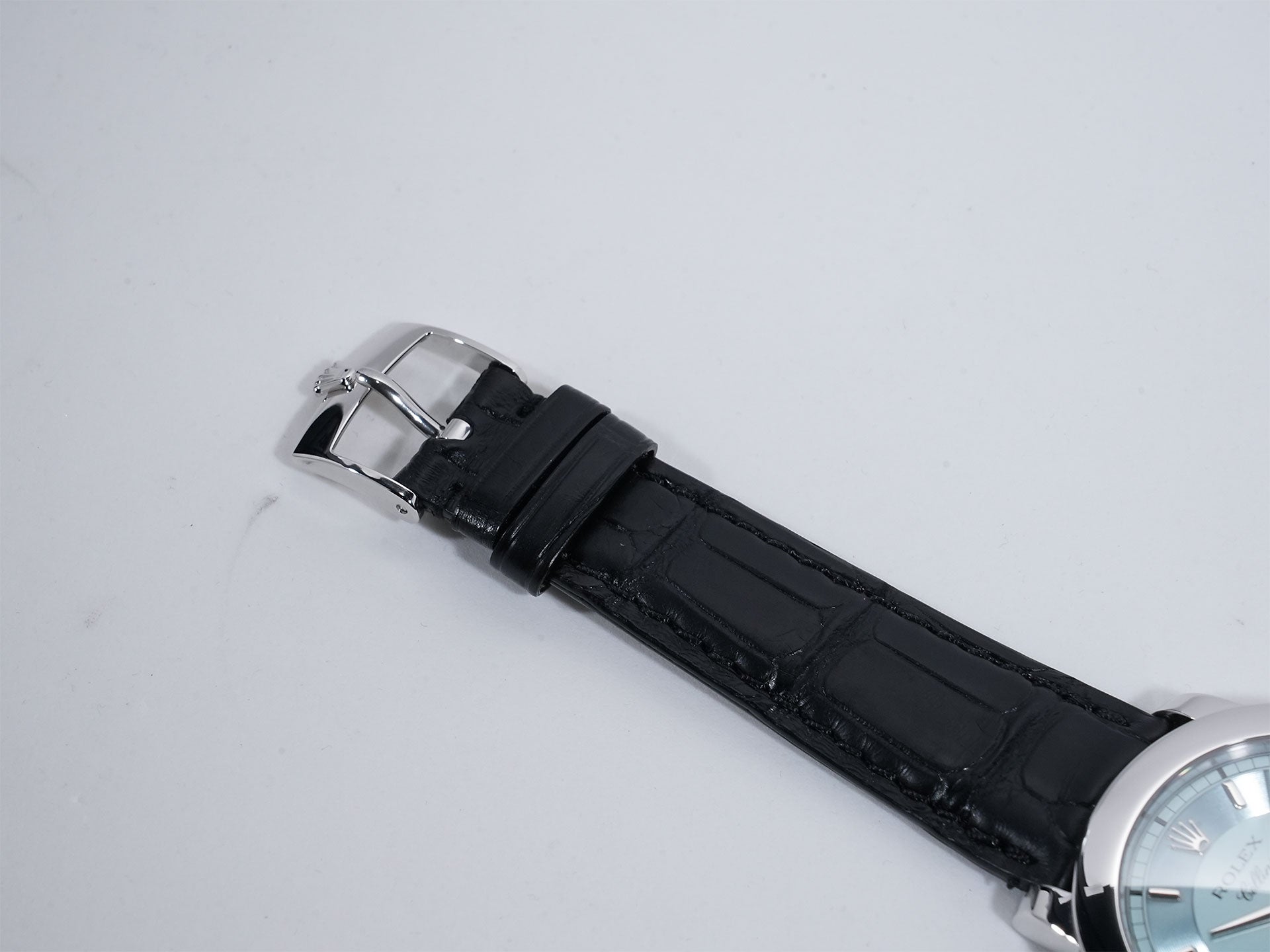 ロレックス チェリーニ チェリニウム Ref.5241/6 PT アイスブルー文字盤 中古 38ffexht