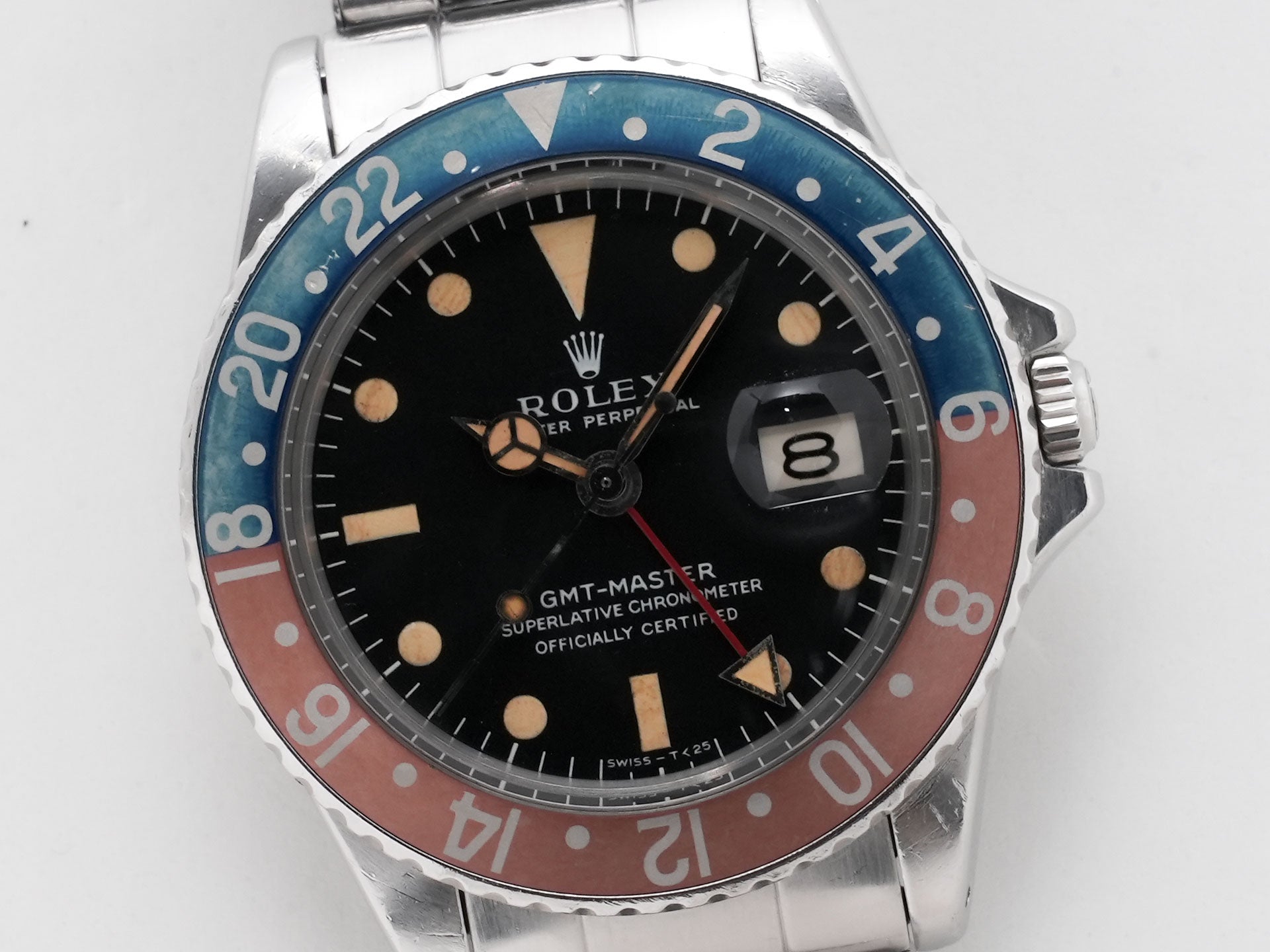 ロレックス GMTマスター Ref.1675 SS ブラック文字盤 中古 fuy48bu7