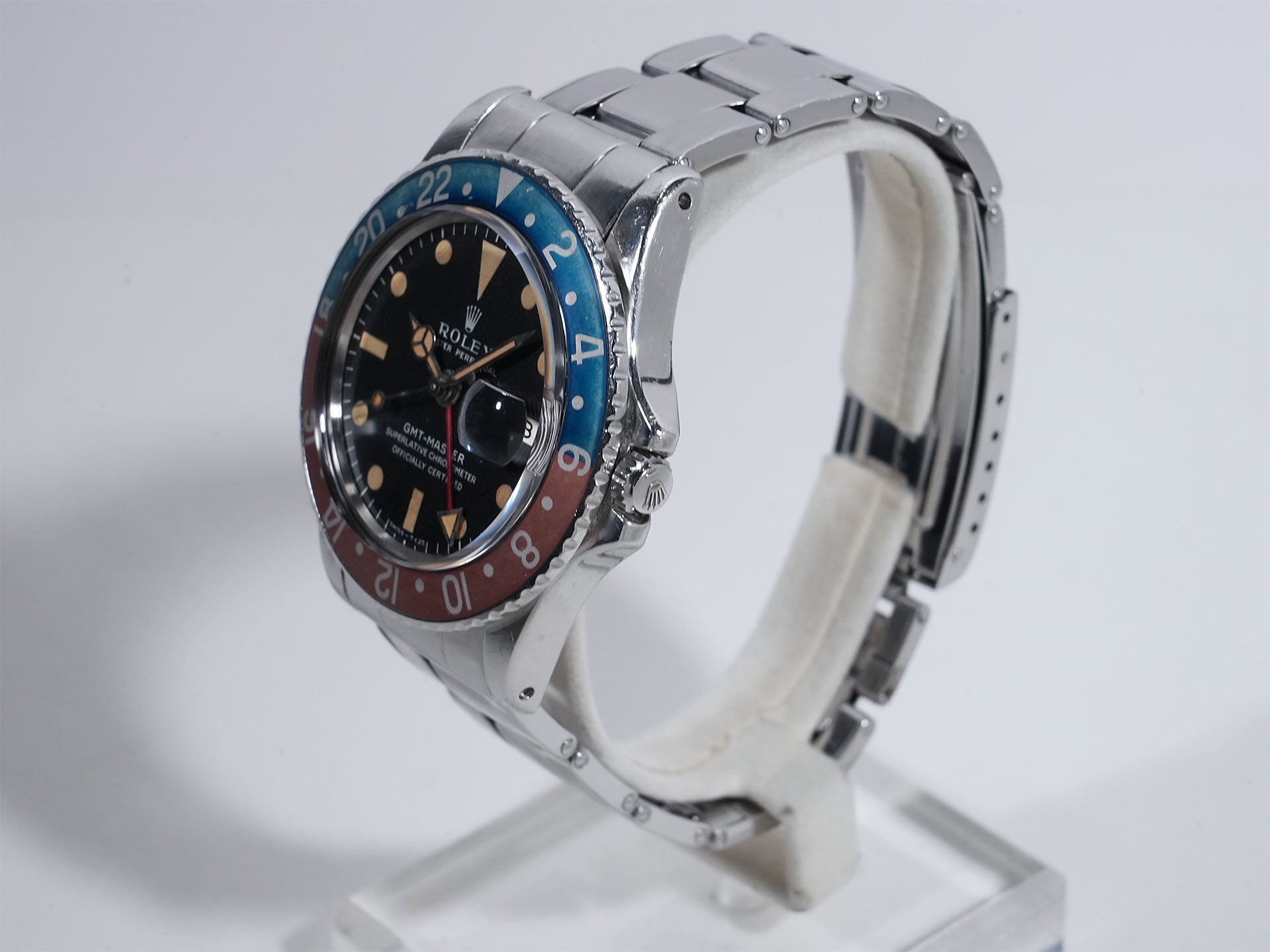 ロレックス GMTマスター Ref.1675 SS ブラック文字盤 中古 fuy48bu7
