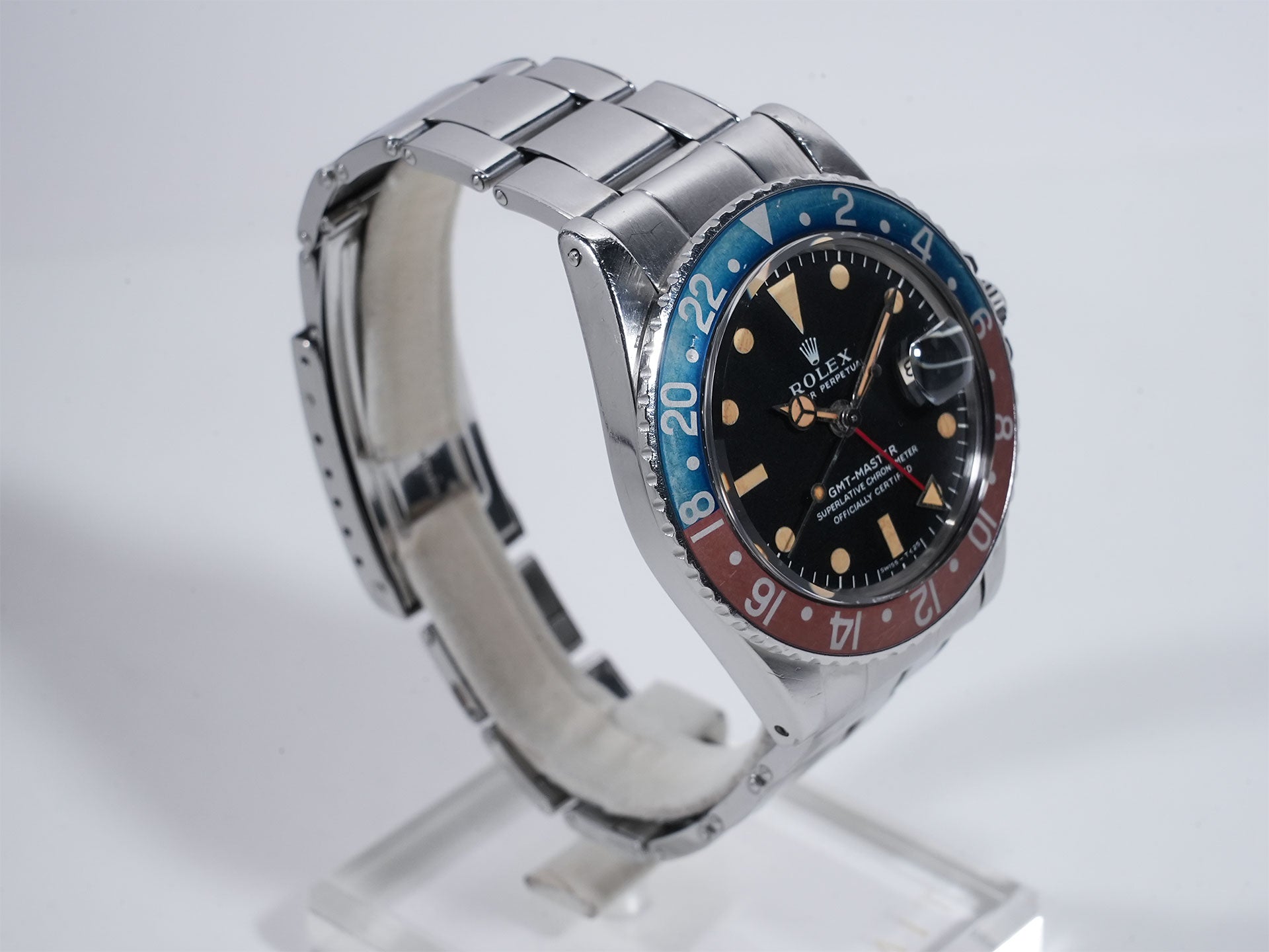 ロレックス GMTマスター Ref.1675 SS ブラック文字盤 中古 fuy48bu7