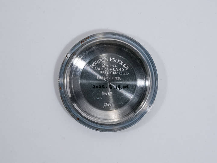ロレックス GMTマスター Ref.1675 ステンレススチール ブラック文字盤 オイスターブレスレット