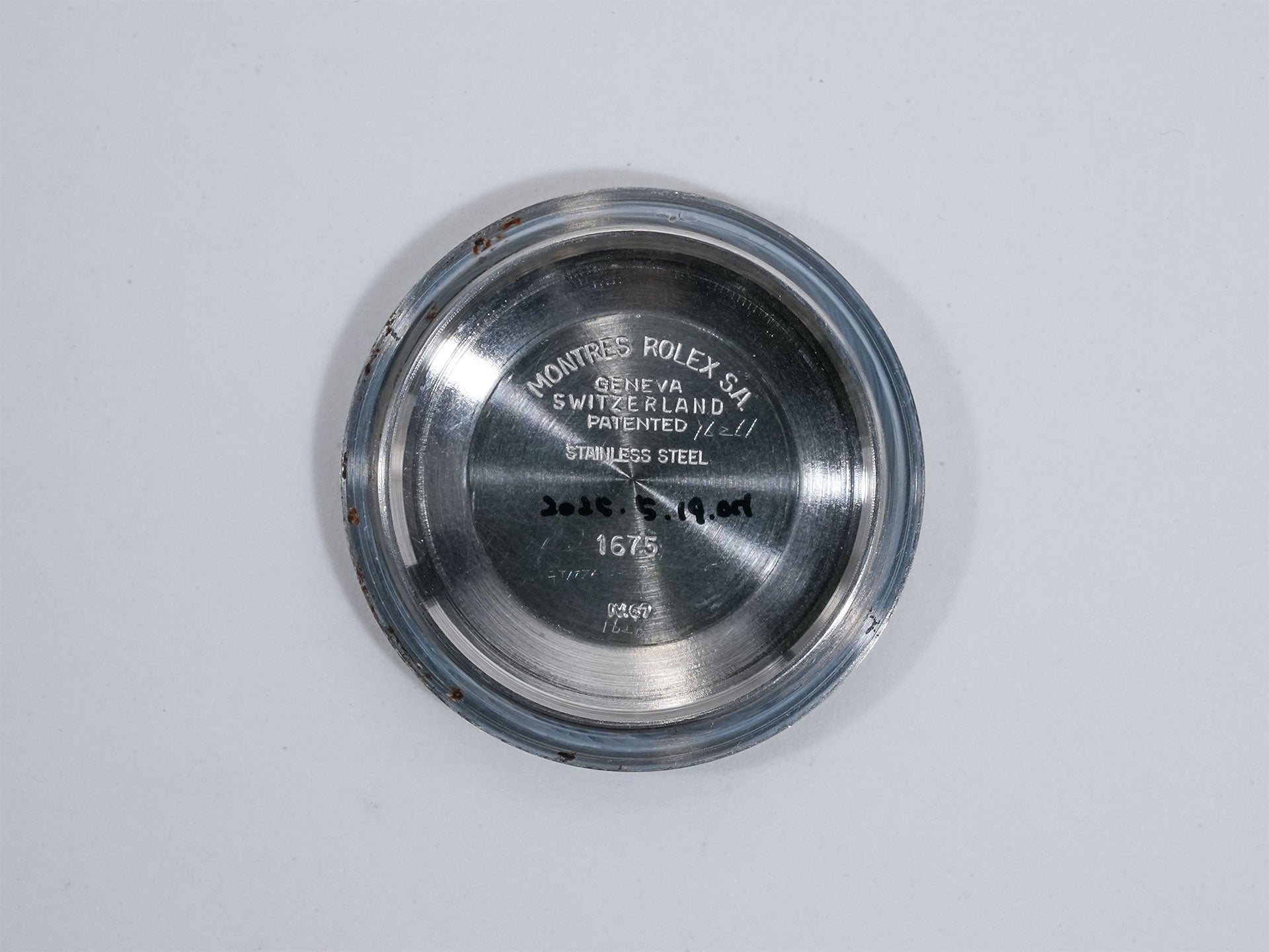 ロレックス GMTマスター Ref.1675 SS ブラック文字盤 中古 fuy48bu7