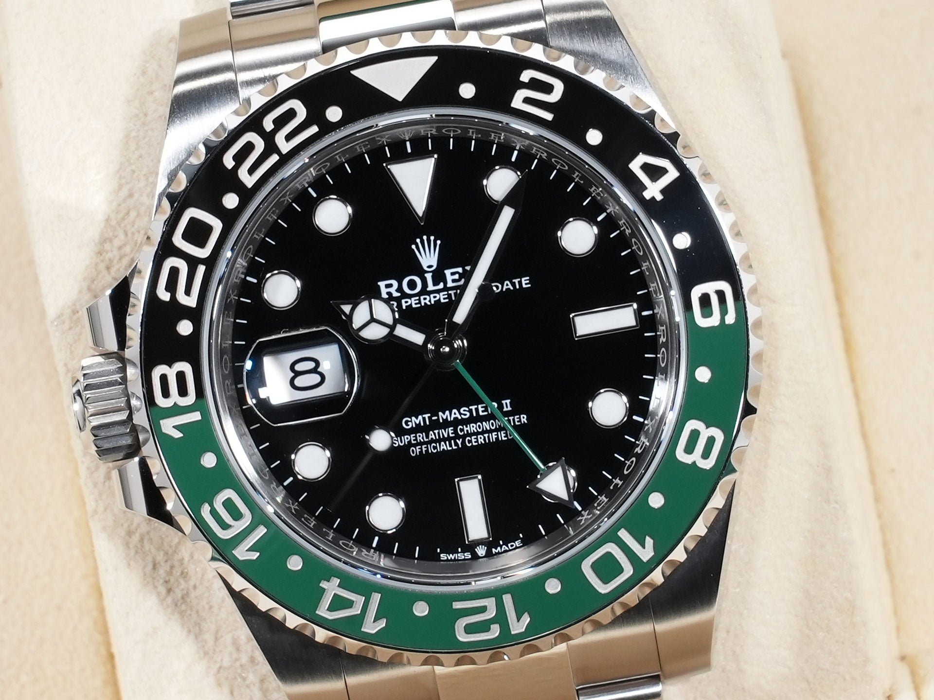 ロレックス GMTマスターII Ref.126720VTNR ステンレススチール ブラック文字盤 オイスターブレスレット