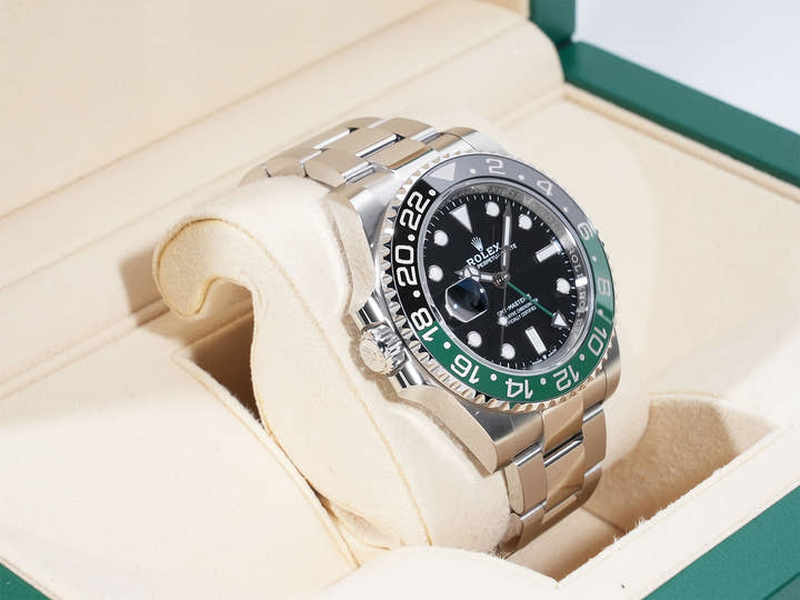 ロレックス GMTマスターII Ref.126720VTNR ステンレススチール ブラック文字盤 オイスターブレスレット