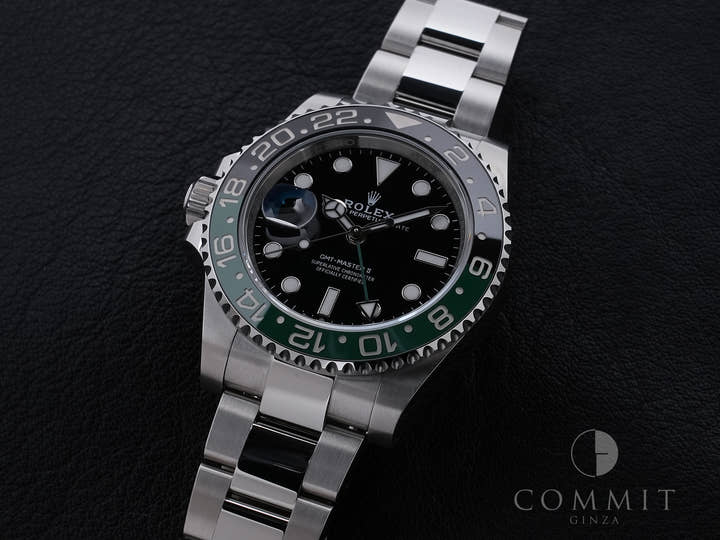 ロレックス GMTマスターII Ref.126720VTNR ステンレススチール ブラック文字盤 オイスターブレスレット