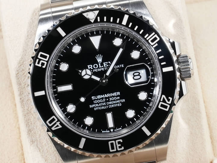 ロレックス サブマリーナー デイト Ref.126610LN ステンレススチール ブラック文字盤