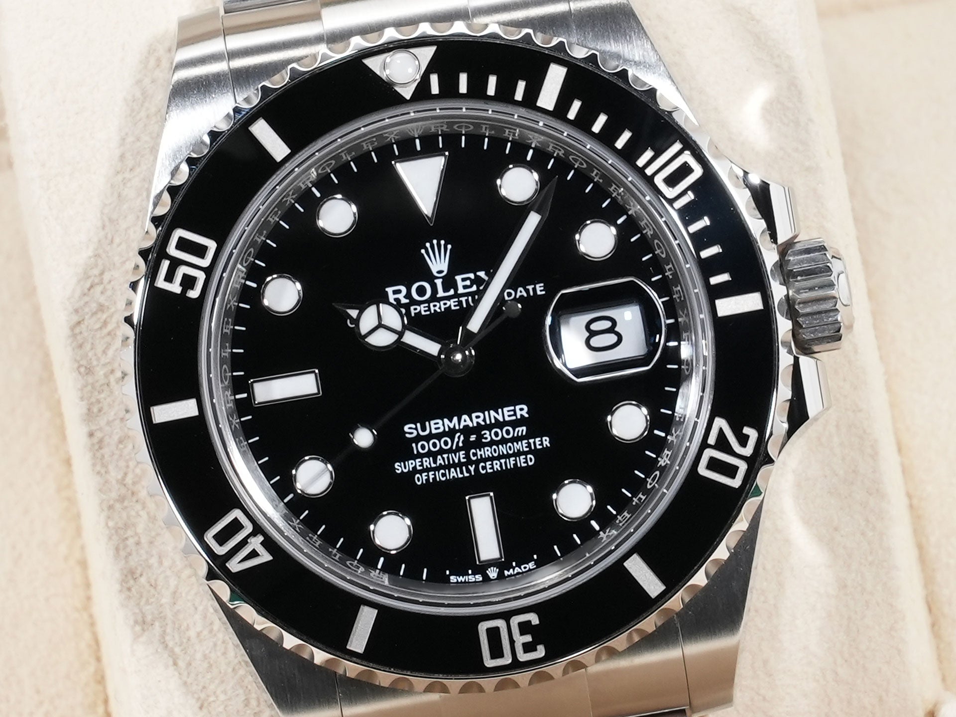 ロレックス サブマリーナー デイト Ref.126610LN ステンレススチール ブラック文字盤