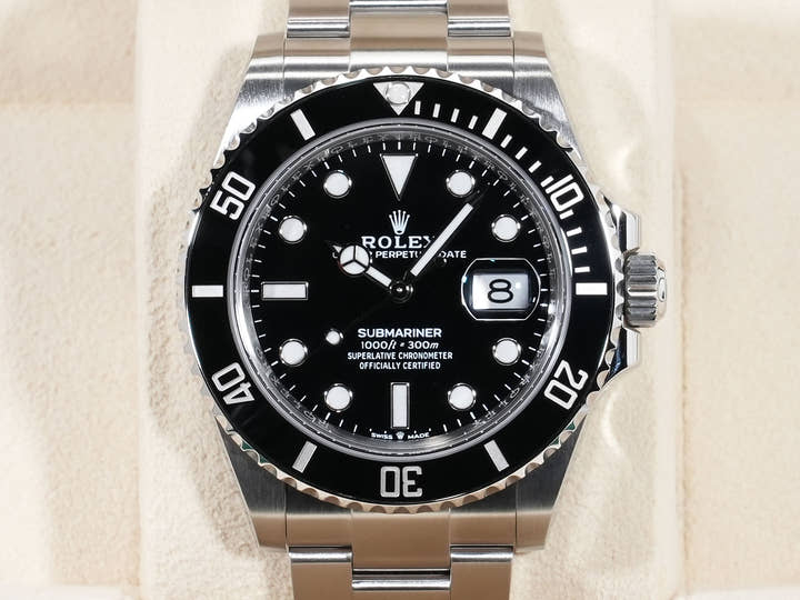 ロレックス サブマリーナー デイト Ref.126610LN ステンレススチール ブラック文字盤