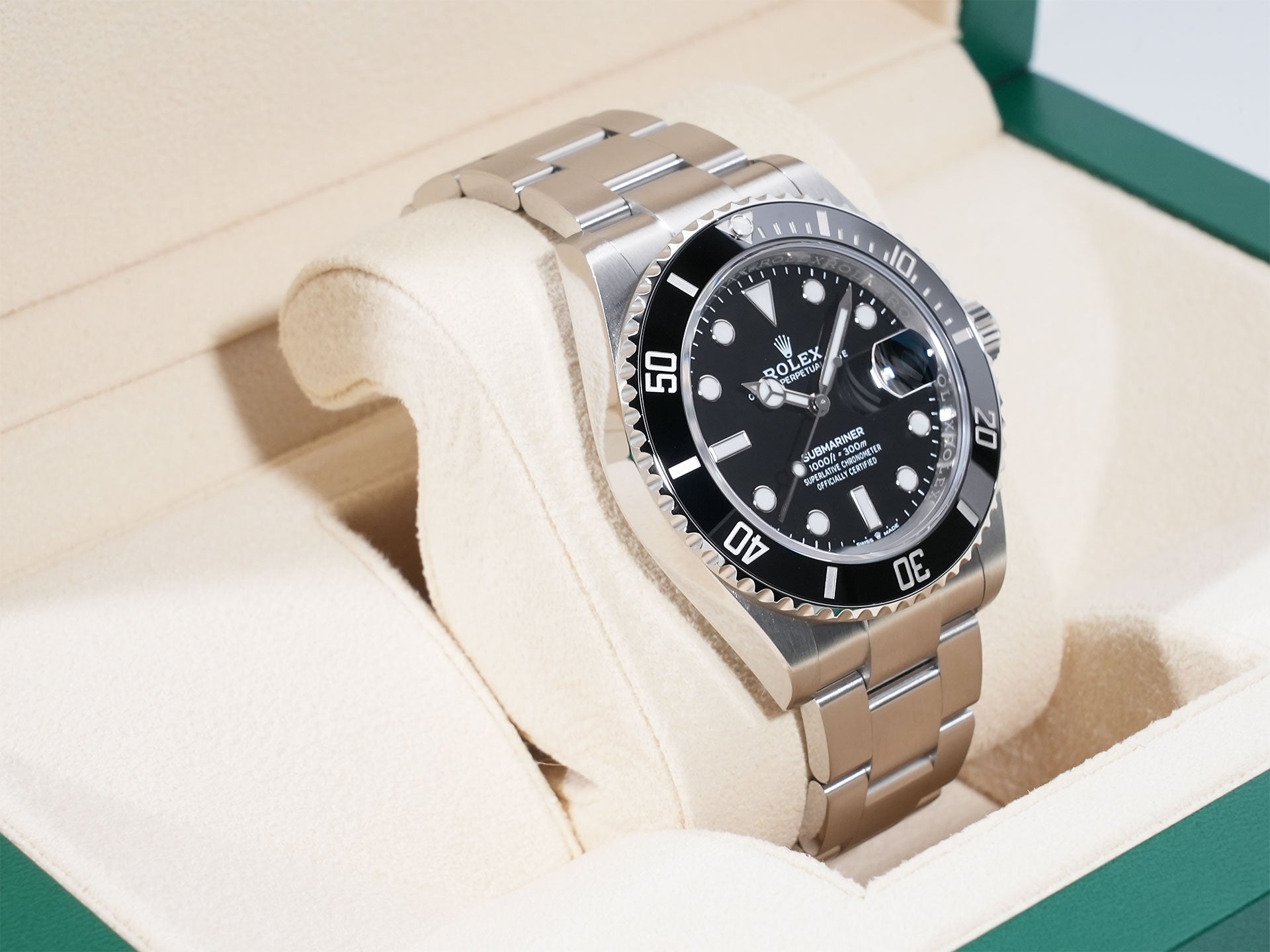 ロレックス サブマリーナー デイト Ref.126610LN ステンレススチール ブラック文字盤