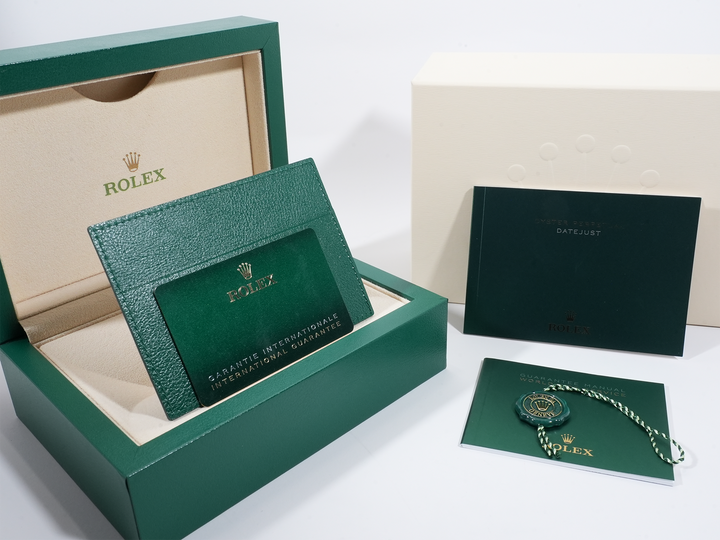 Rolex Datejust 36 Ref. 126200 Stainless Steel Mint Green Dial Jubilee Bracelet