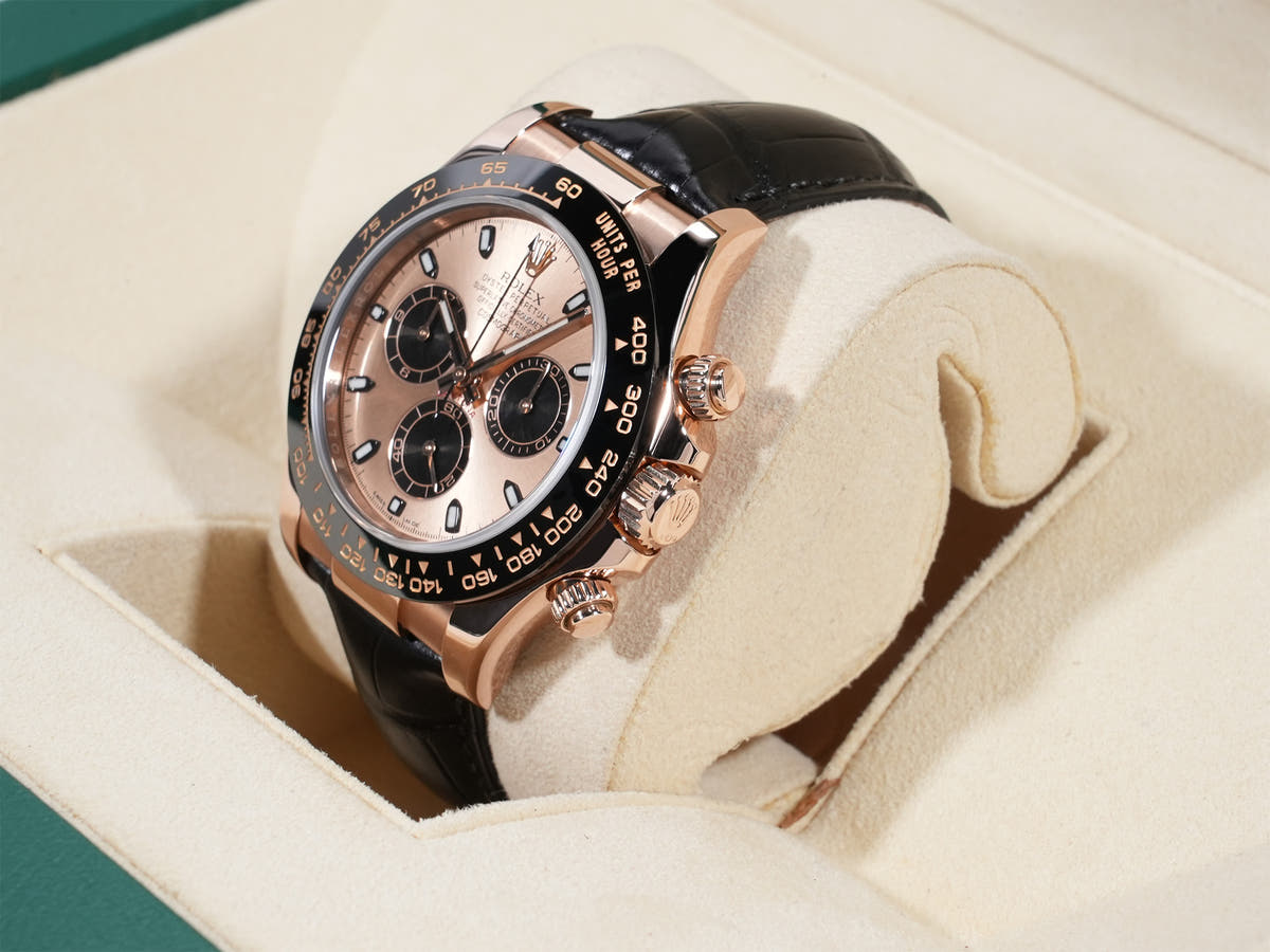 ロレックス デイトナ Ref.116515LN 18KERG ピンクxブラック文字盤 中古 dxwahghn