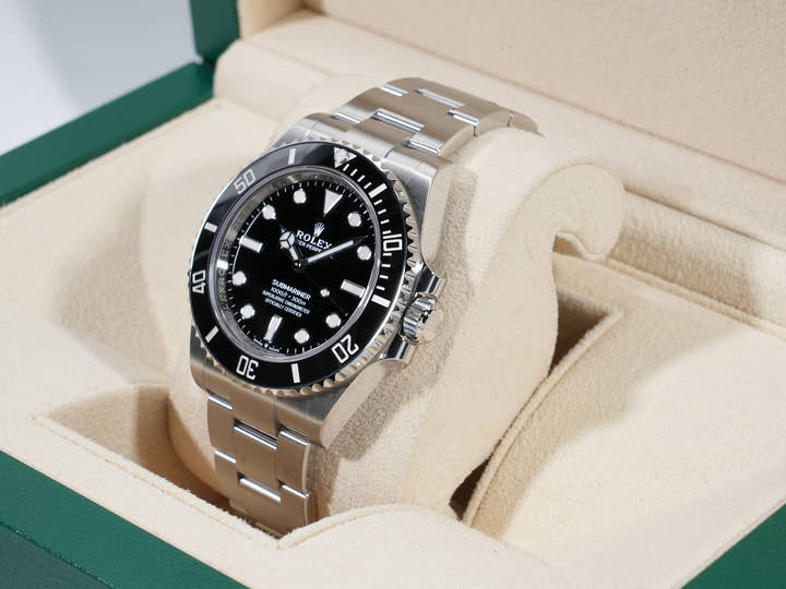 ロレックス サブマリーナー ノンデイト Ref.124060 ステンレススチール ブラック文字盤