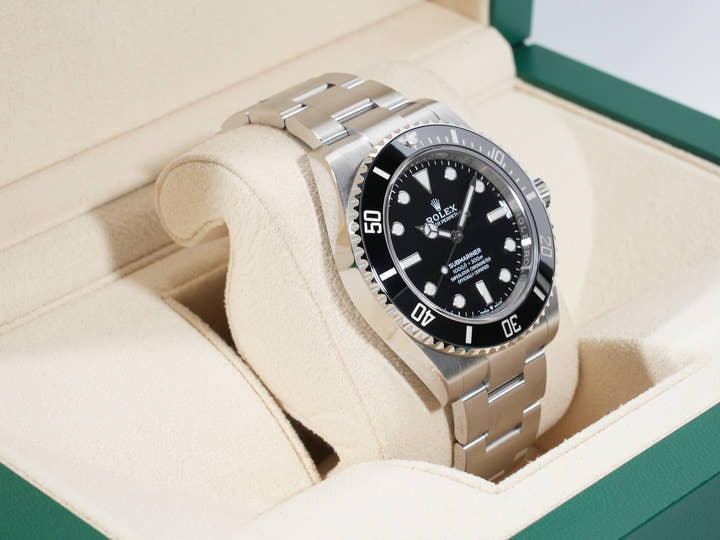 ロレックス サブマリーナー ノンデイト Ref.124060 ステンレススチール ブラック文字盤