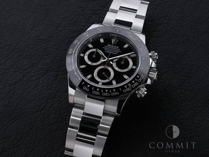 ロレックス デイトナ Ref.116500LN ステンレススチール ブラック文字盤