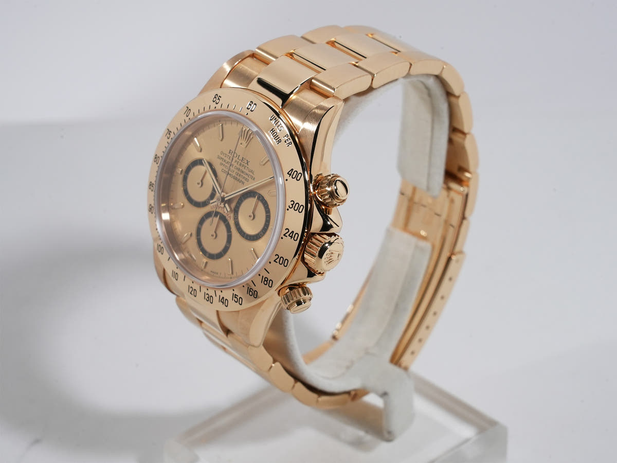 Rolex Daytona El Primero Ref.16528 18KYG Champagne Dial Good Condition Pre-Owned n38b2ecg