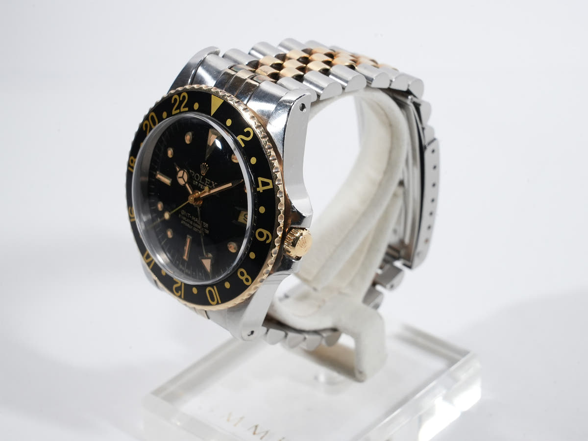 Rolex GMT Master Ref.1675/3 SS/YG Black Dial Jubilee Bracelet Used zobaitq2