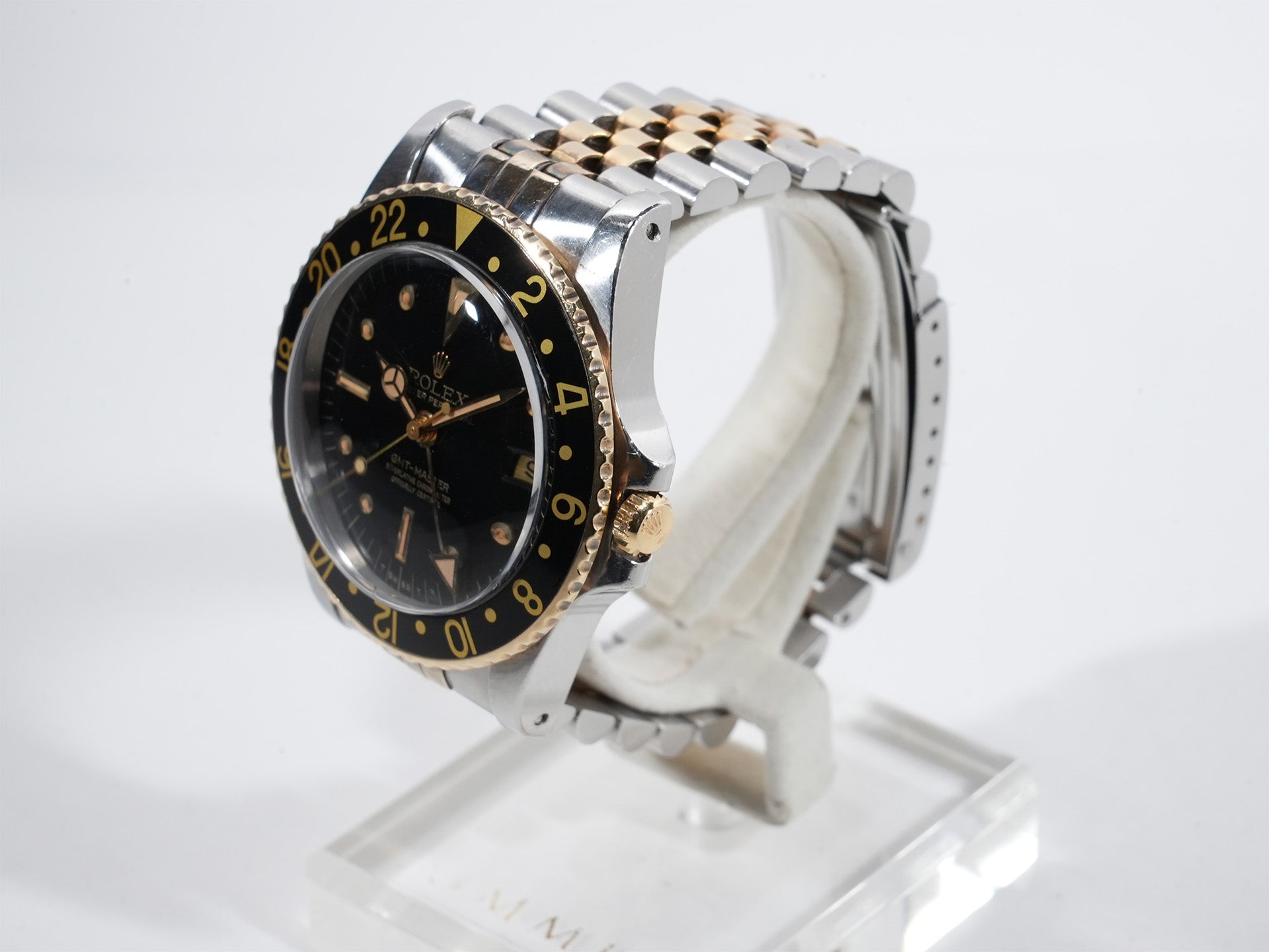 Rolex GMT Master Ref.1675/3 SS/YG Black Dial Jubilee Bracelet Used zobaitq2