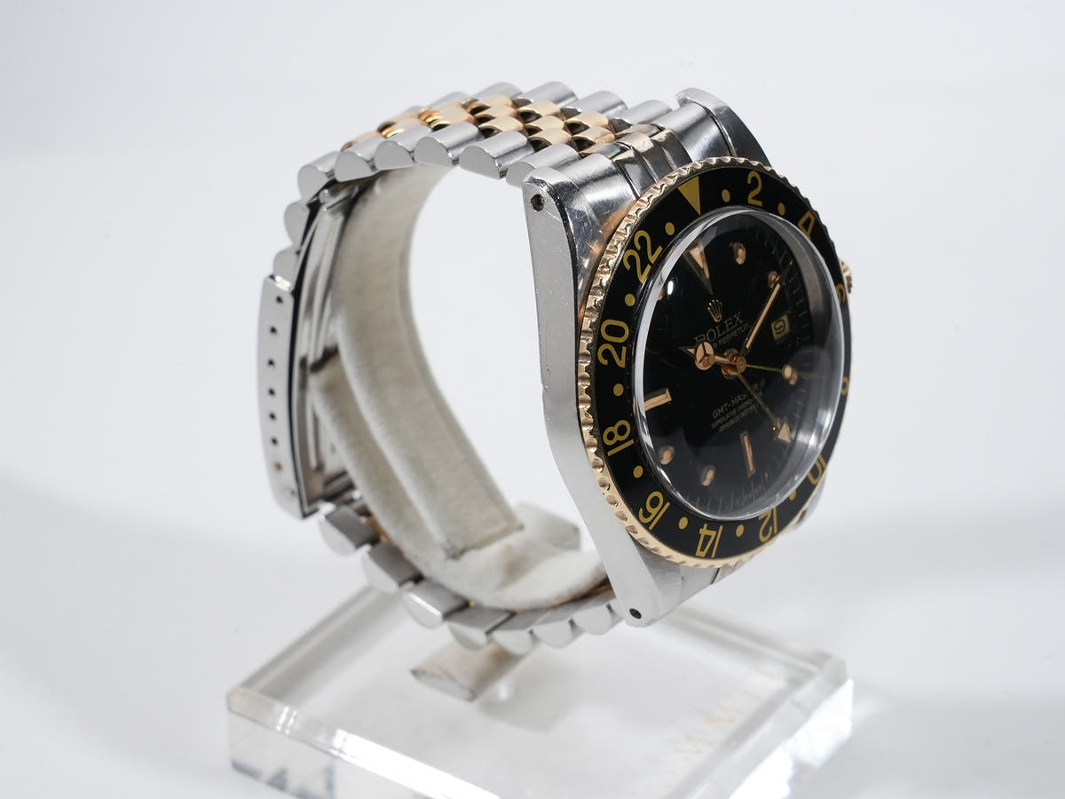 Rolex GMT Master Ref.1675/3 SS/YG Black Dial Jubilee Bracelet Used zobaitq2