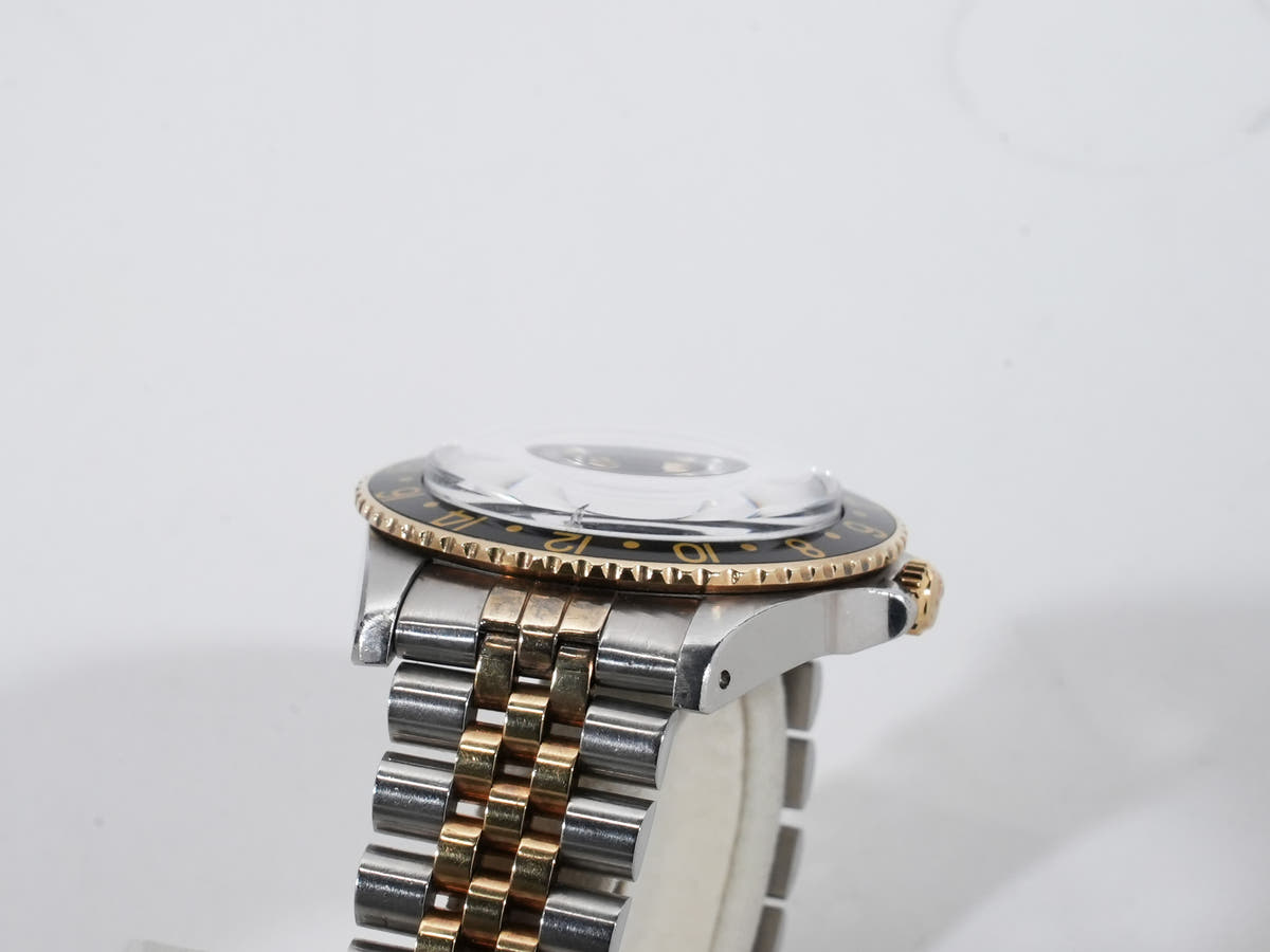 Rolex GMT Master Ref.1675/3 SS/YG Black Dial Jubilee Bracelet Used zobaitq2