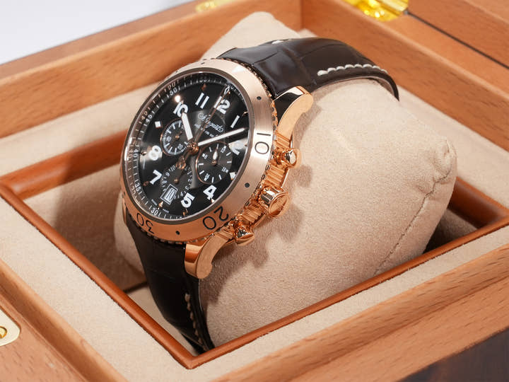 ブレゲ タイプ XXI Ref.3810BR/92/9ZU 18KRG ブラウン文字盤 美品 af3hkz4p