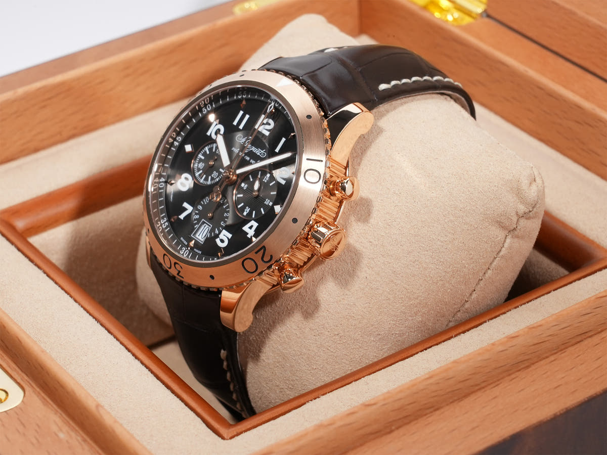 ブレゲ タイプ XXI Ref.3810BR/92/9ZU 18KRG ブラウン文字盤 美品 af3hkz4p