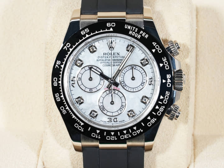 Rolex Daytona Ref. 116519LNNG White Gold White Shell Dial