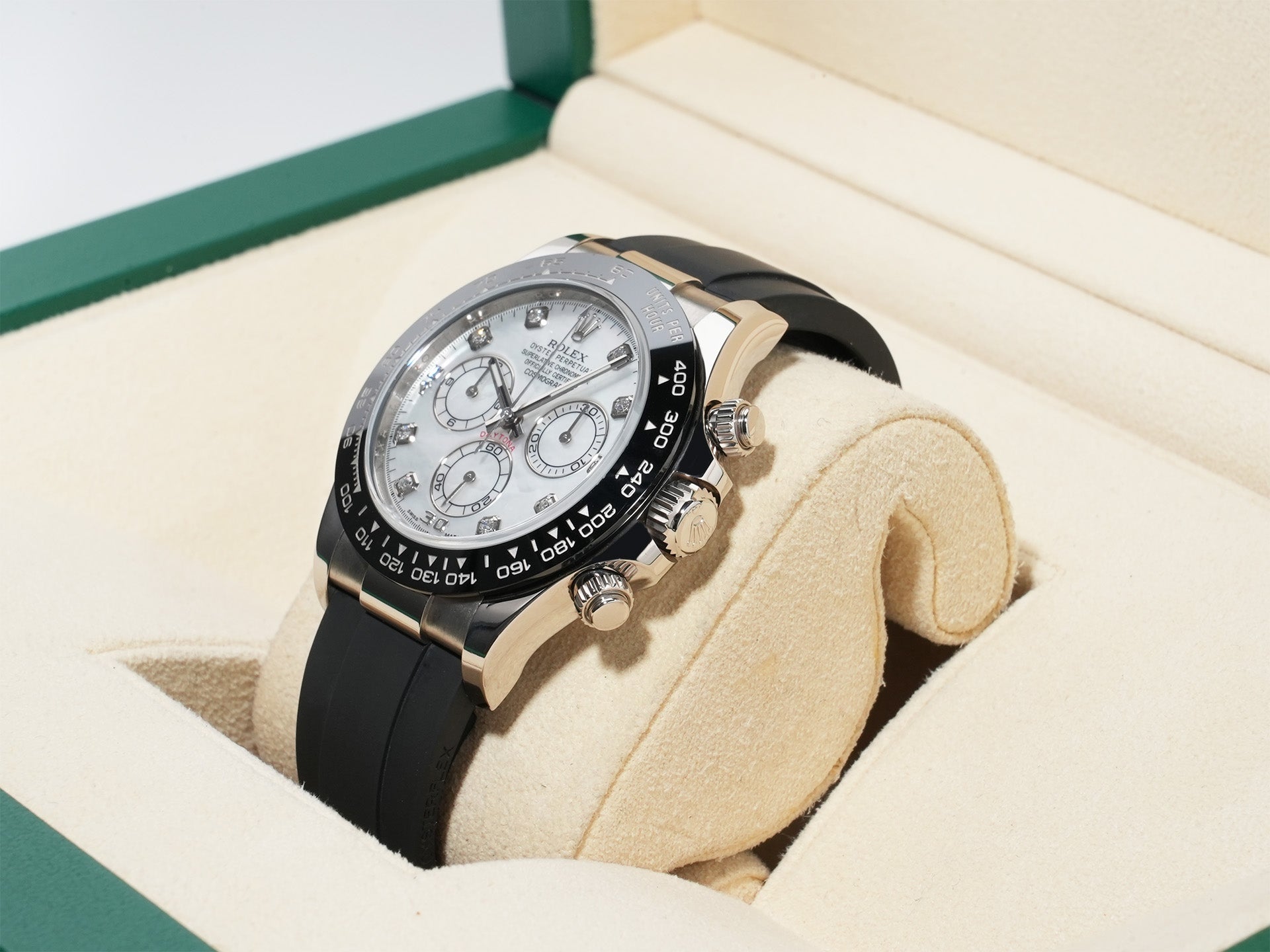 Rolex Daytona Ref.116519LNNG 18KWG White Shell Dial Used zy5vrtsw