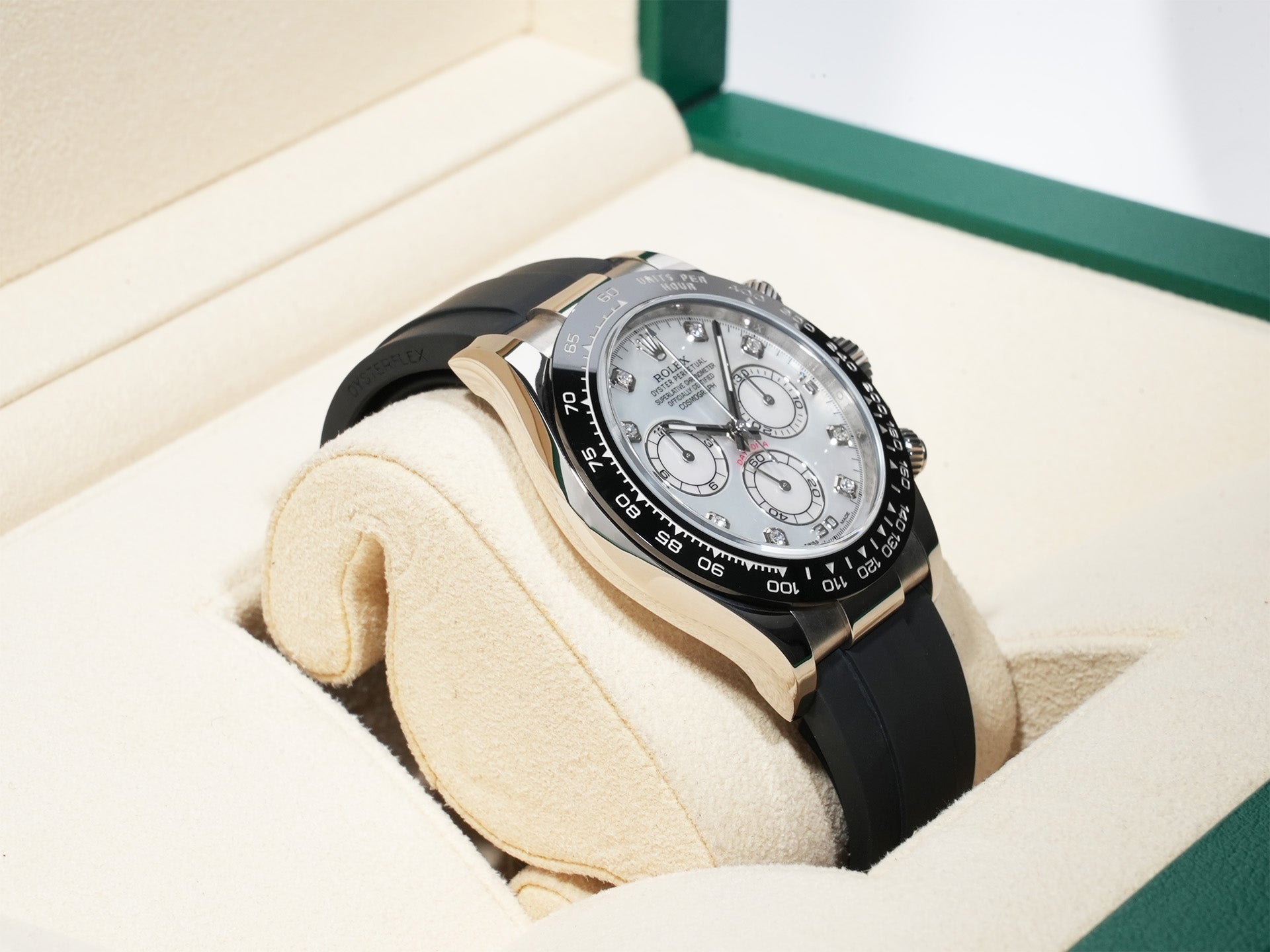Rolex Daytona Ref.116519LNNG 18KWG White Shell Dial Used zy5vrtsw