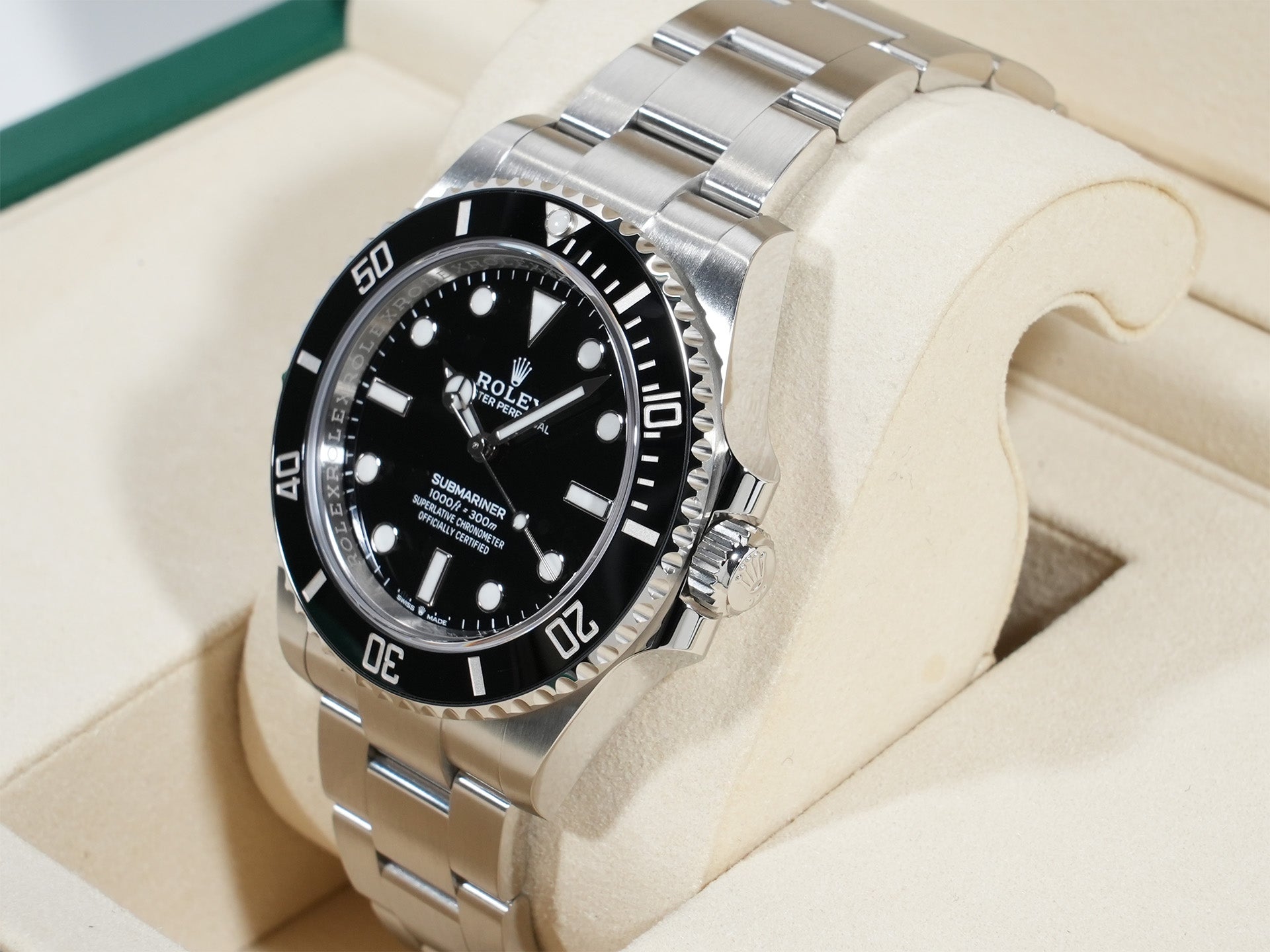 ロレックス サブマリーナー ノンデイト Ref.124060 ステンレススチール ブラック文字盤