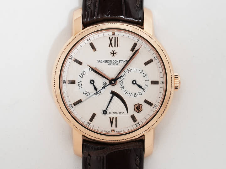 ヴァシュロンコンスタンタン ジュビレ 1755 Ref.85250/000R-9143 18KRG シルバー文字盤 美品 ud7k327u