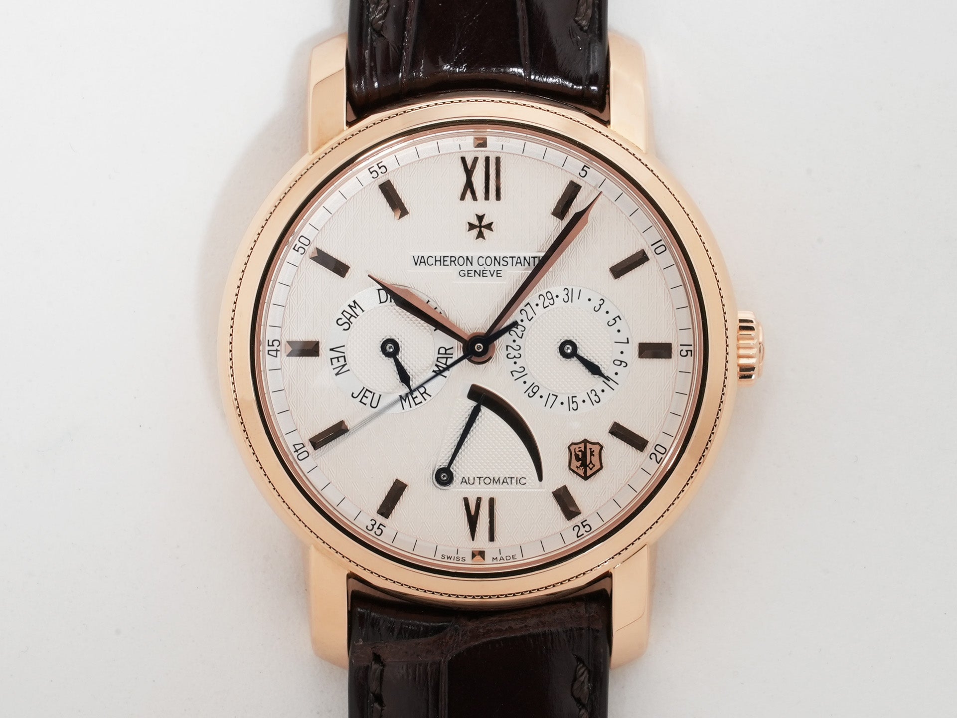 ヴァシュロンコンスタンタン ジュビレ 1755 Ref.85250/000R-9143 18KRG シルバー文字盤 美品 ud7k327u