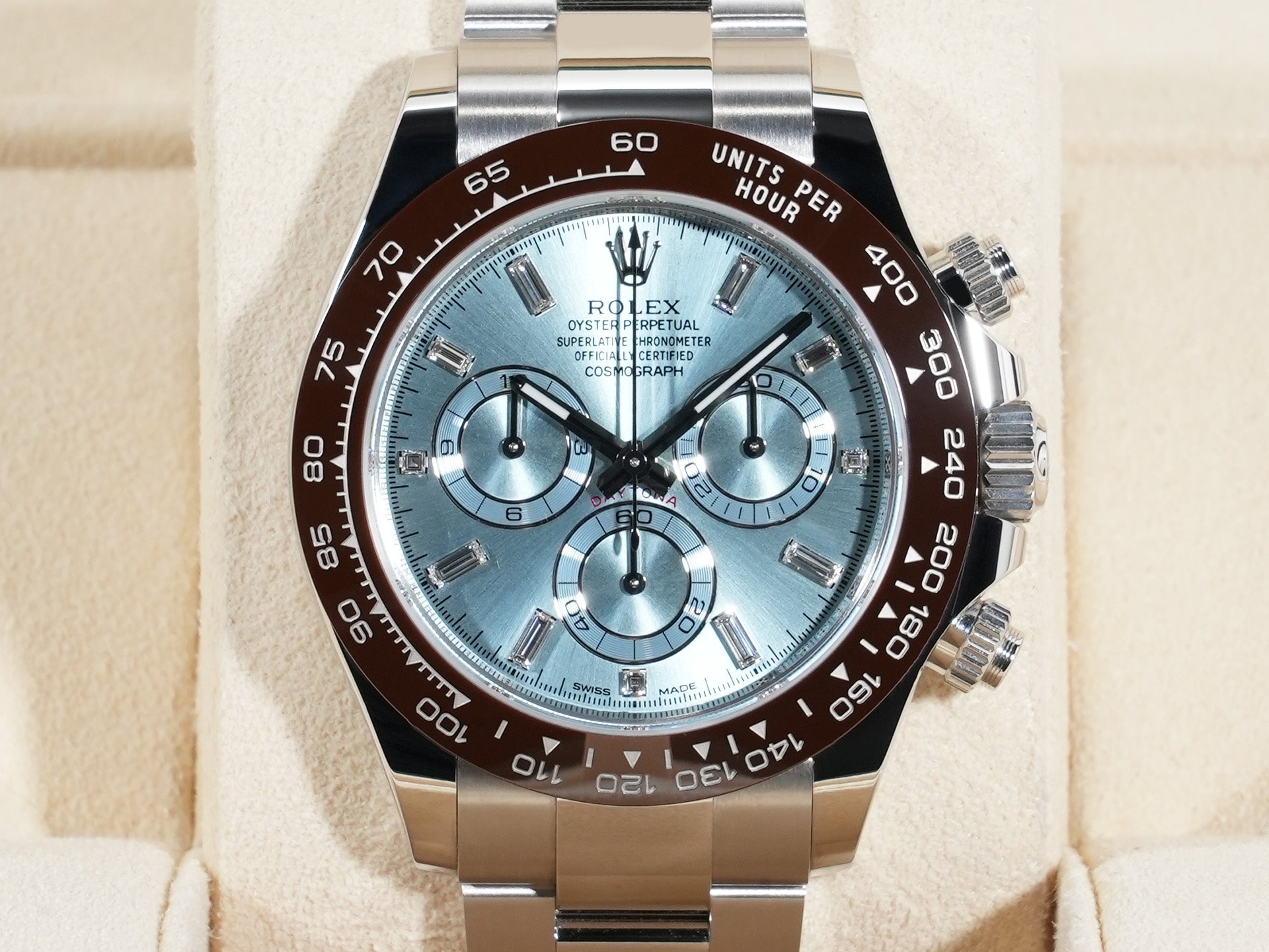 ロレックス デイトナ Ref.116506A PT アイスブルー文字盤 中古 idvyxhjn