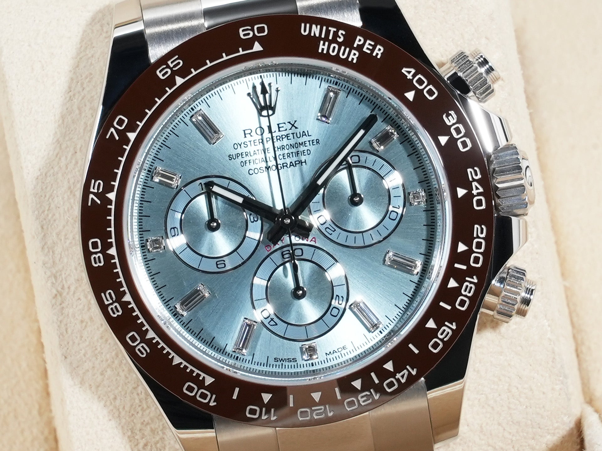 ロレックス デイトナ Ref.116506A PT アイスブルー文字盤 中古 idvyxhjn