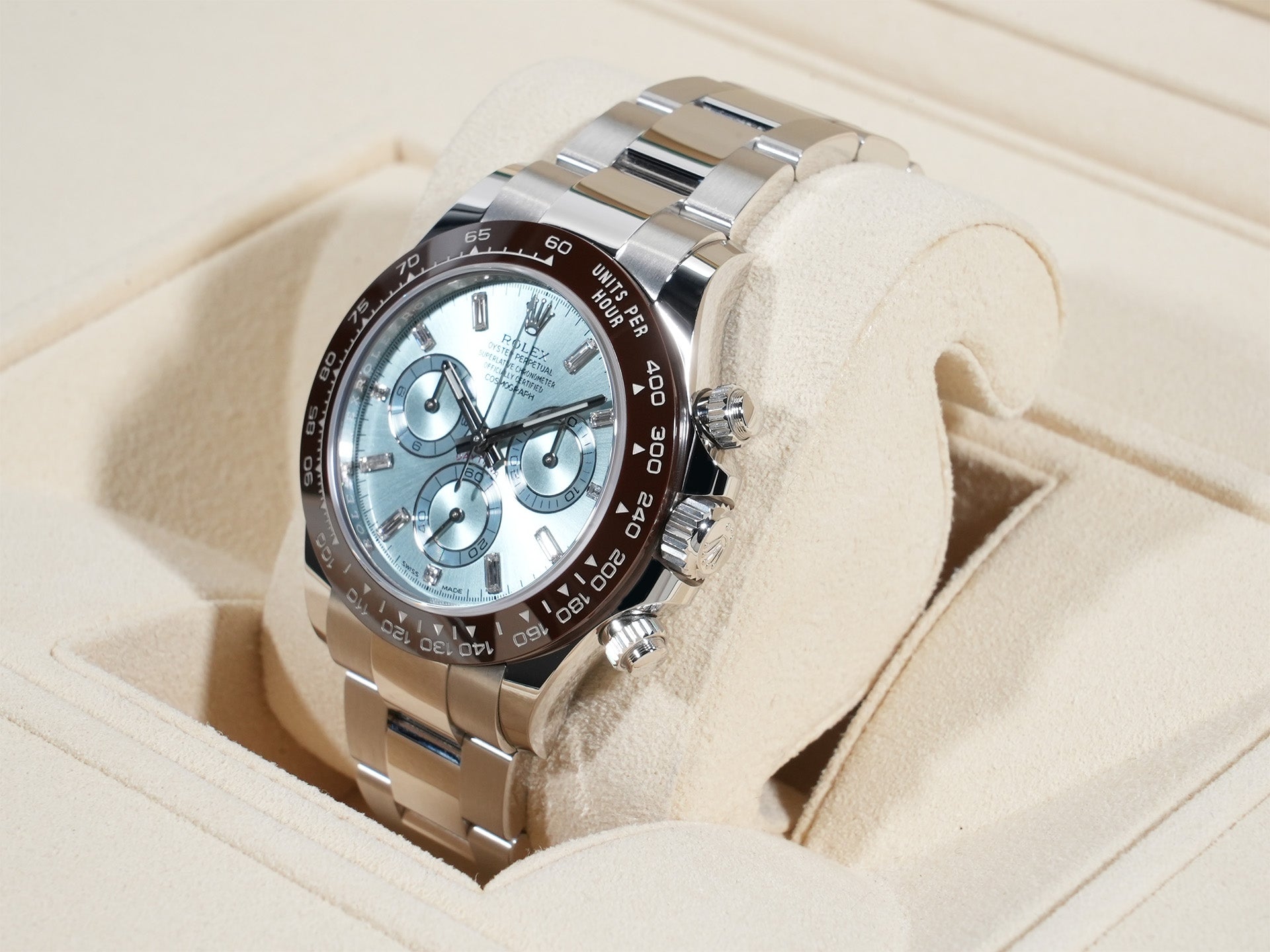 ロレックス デイトナ Ref.116506A PT アイスブルー文字盤 中古 idvyxhjn