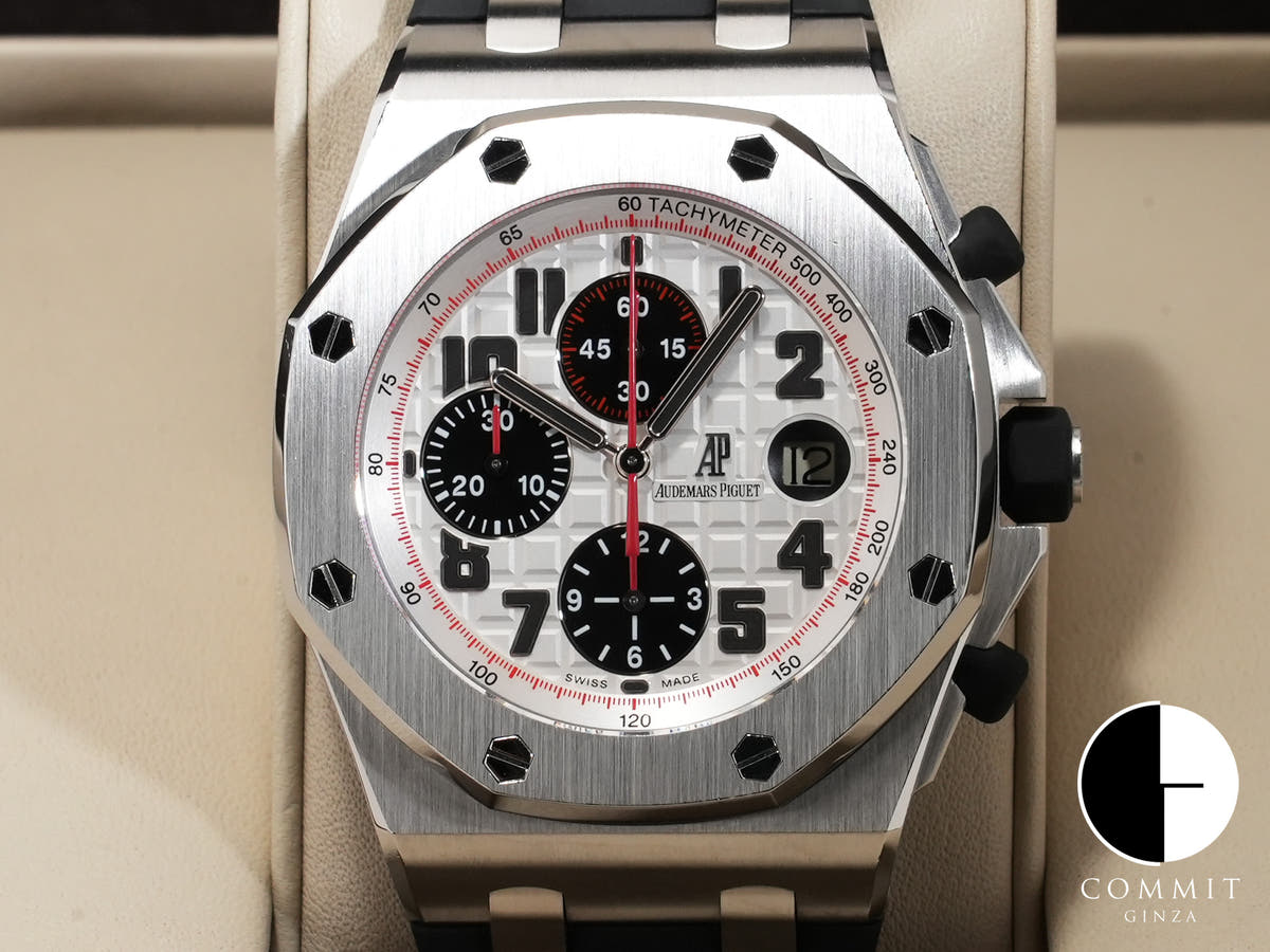 オーデマピゲ ロイヤルオーク オフショア クロノグラフ Ref.26170ST.OO.D101CR.02 ステンレススチール シルバー×ブラック文字盤