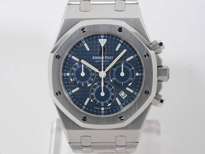 オーデマピゲ ロイヤルオーク クロノグラフ Ref.25860ST.OO.1110ST.04 ステンレススチール ブルー文字盤