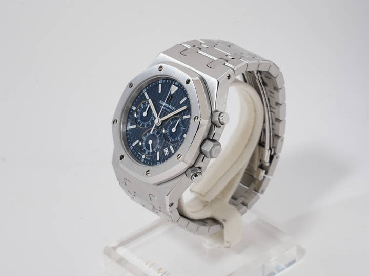 オーデマピゲ ロイヤルオーク クロノグラフ Ref.25860ST.OO.1110ST.04 ステンレススチール ブルー文字盤