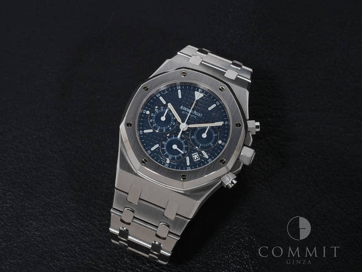 オーデマピゲ ロイヤルオーク クロノグラフ Ref.25860ST.OO.1110ST.04 ステンレススチール ブルー文字盤