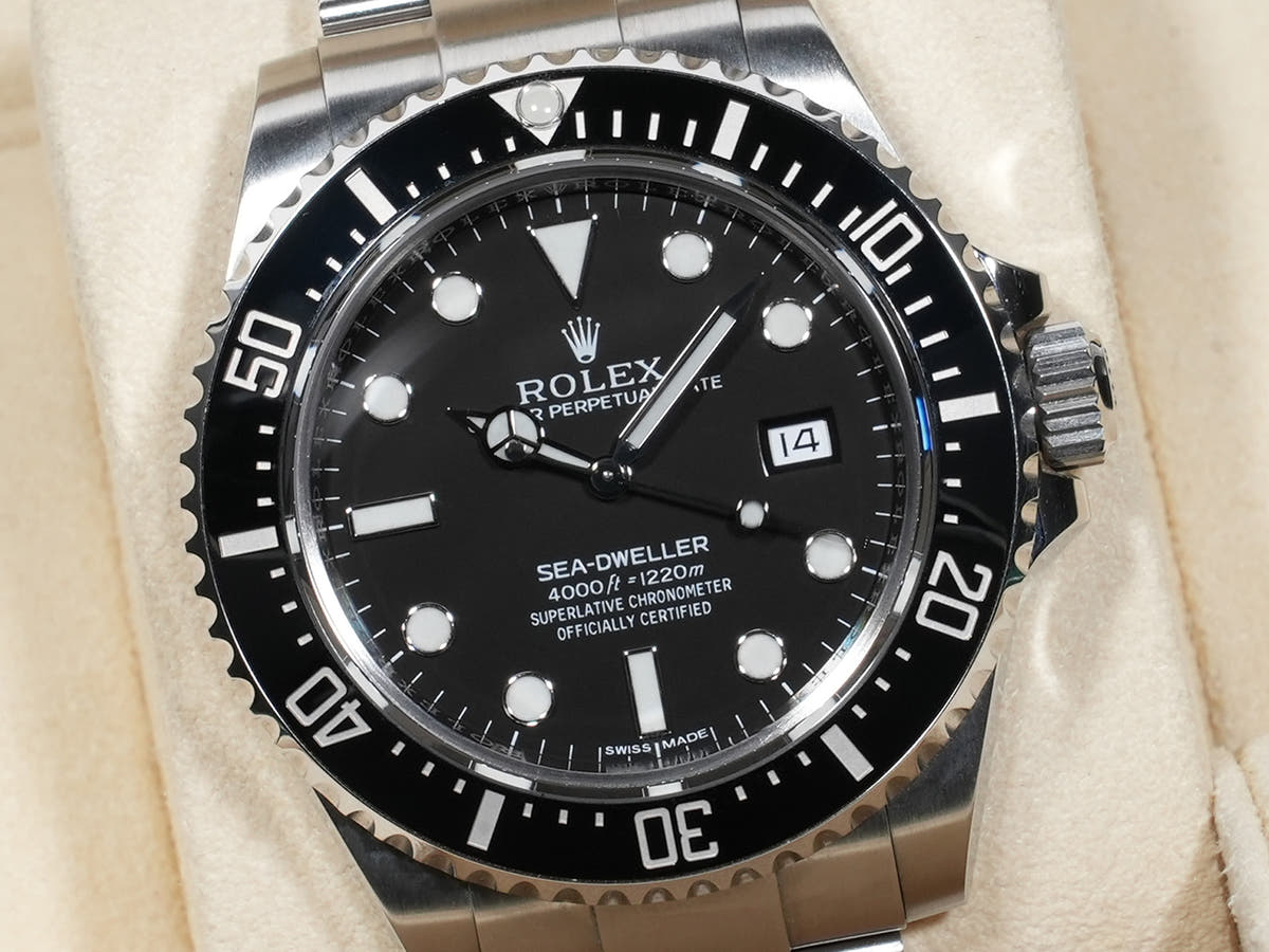 ロレックス シードゥエラー 4000 Ref.116600 SS ブラック文字盤 中古 2dkaac2a
