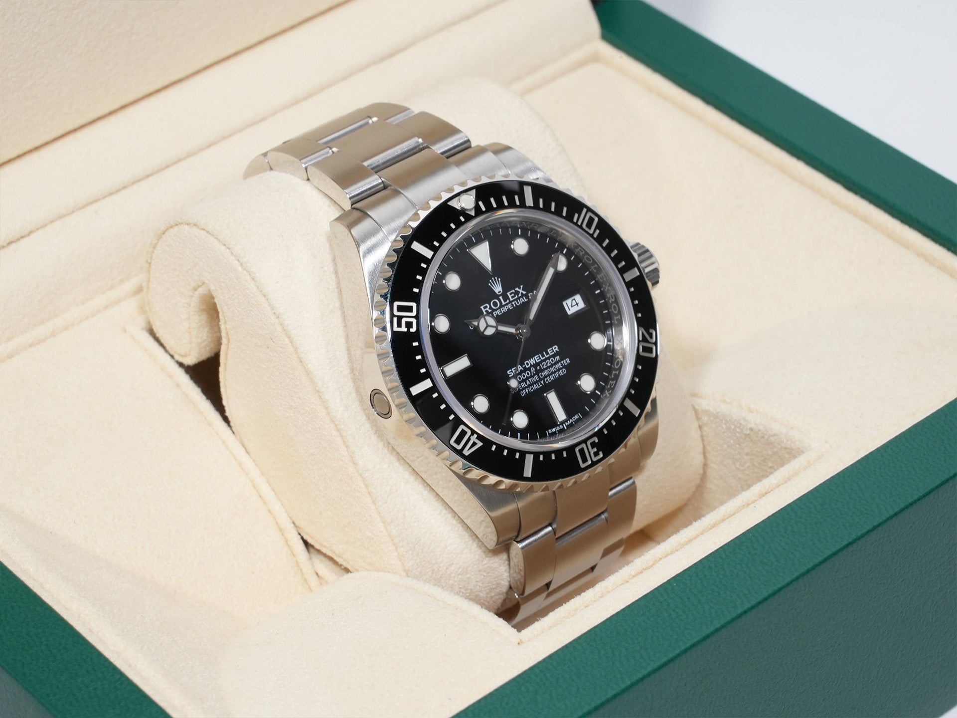 ロレックス シードゥエラー 4000 Ref.116600 SS ブラック文字盤 中古 2dkaac2a