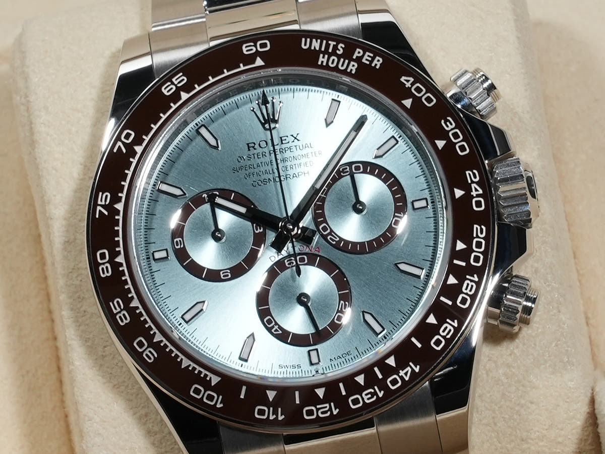 ロレックス デイトナ Ref.126506 PT アイスブルー文字盤 未使用 kgtfcwte