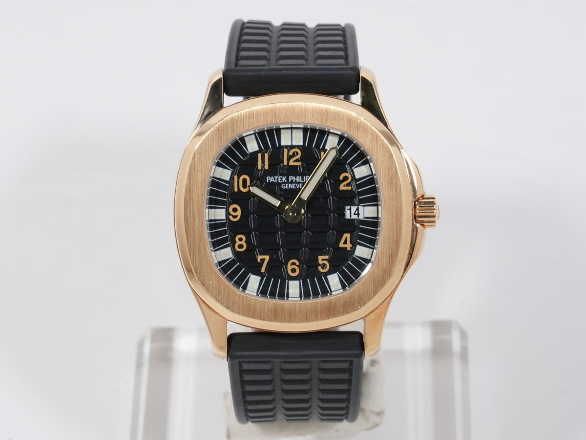 Patek Philippe Aquanaut Ref.4960J 18KYG Black Dial Used opd9i2tf