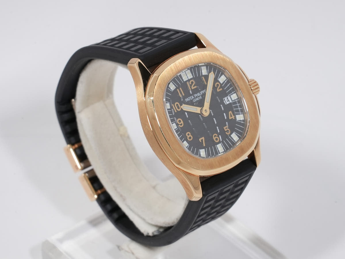 Patek Philippe Aquanaut Ref.4960J 18KYG Black Dial Used opd9i2tf