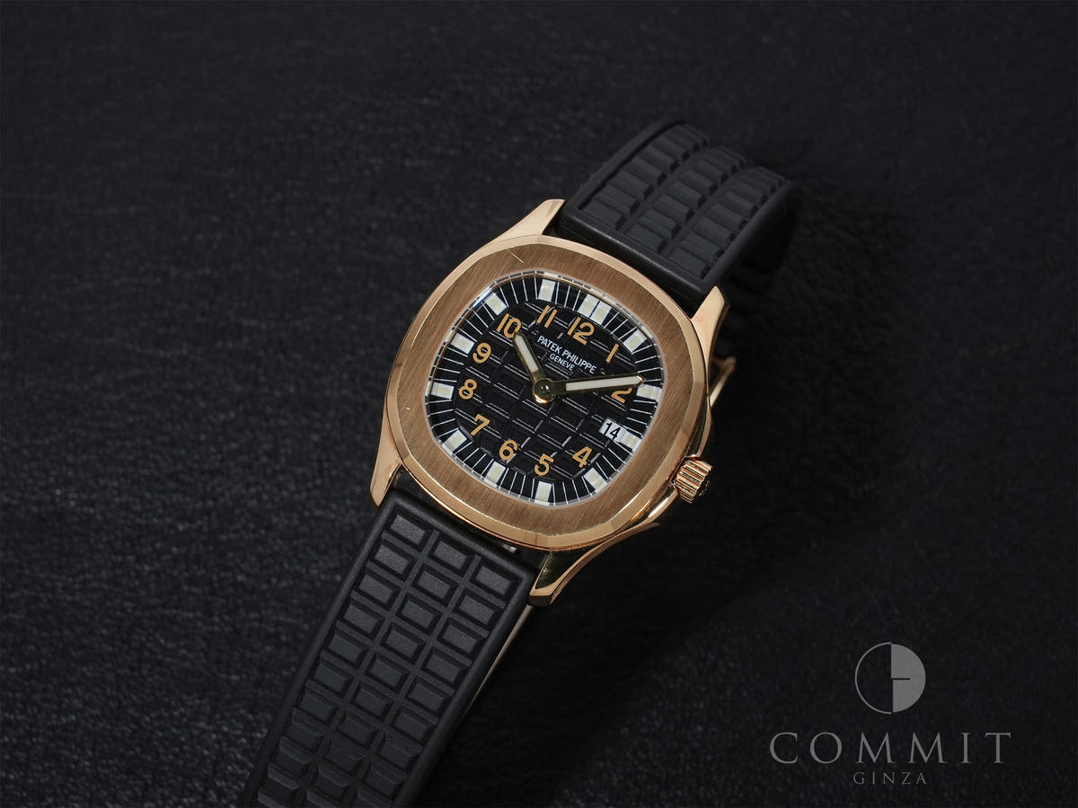 Patek Philippe Aquanaut Ref.4960J 18KYG Black Dial Used opd9i2tf